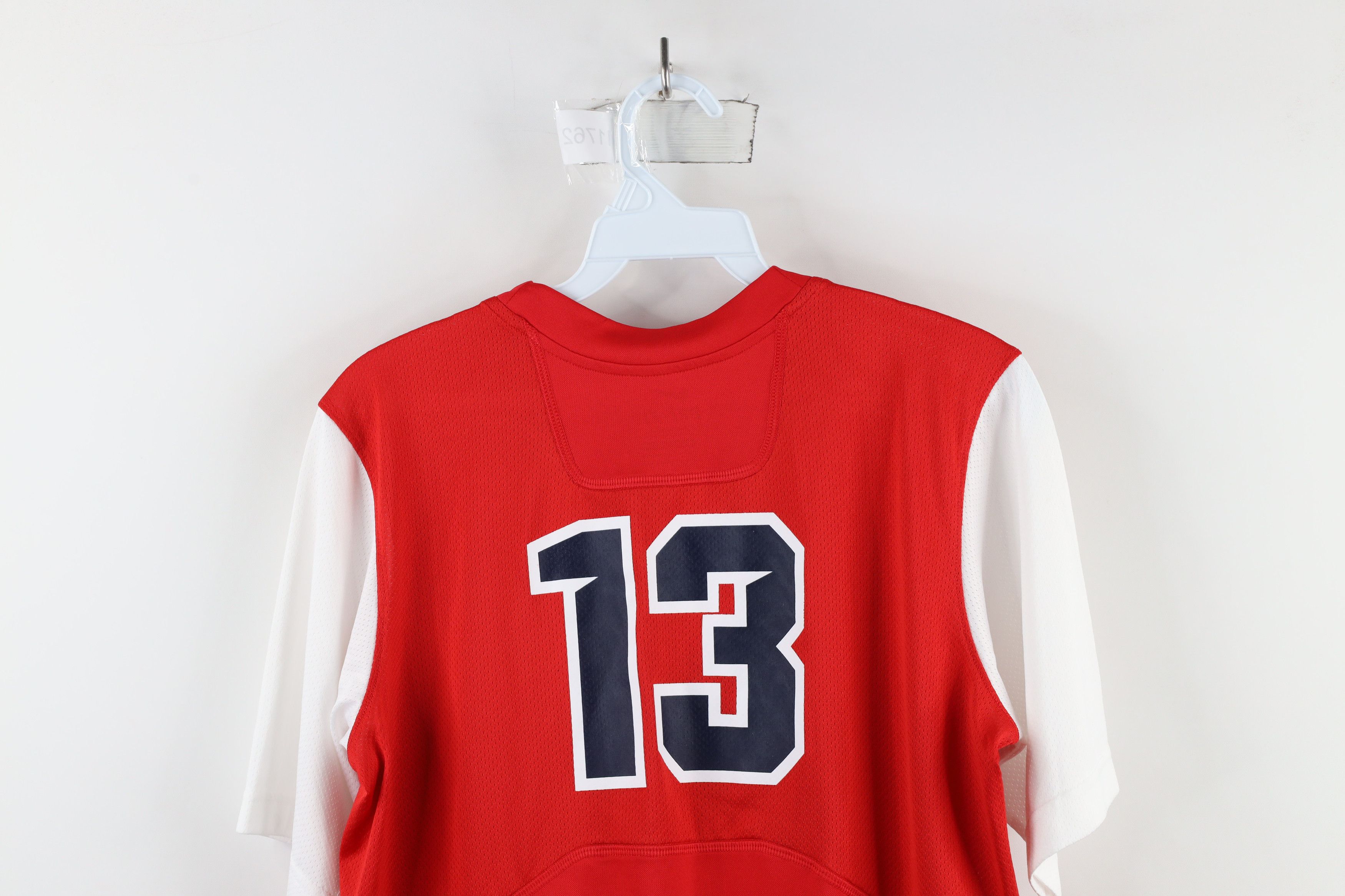Nike × Vintage Nike Team USA Short Sleeve Softball Jersey Shirt Red #13 Size M / US 6-8 / IT 42-44 - 14 Thumbnail