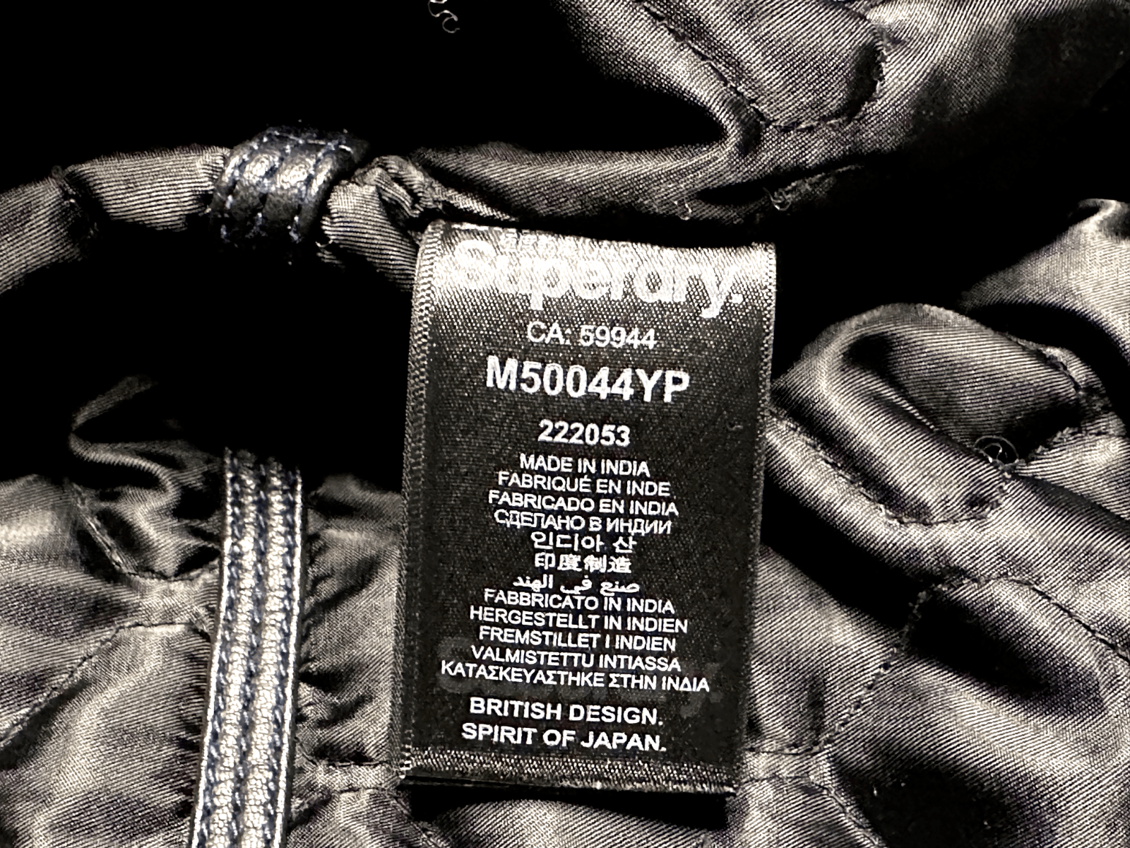 Superdry SuperDry Idris premium leather flight jacket XL Size US XL / EU 56 / 4 - 5 Thumbnail