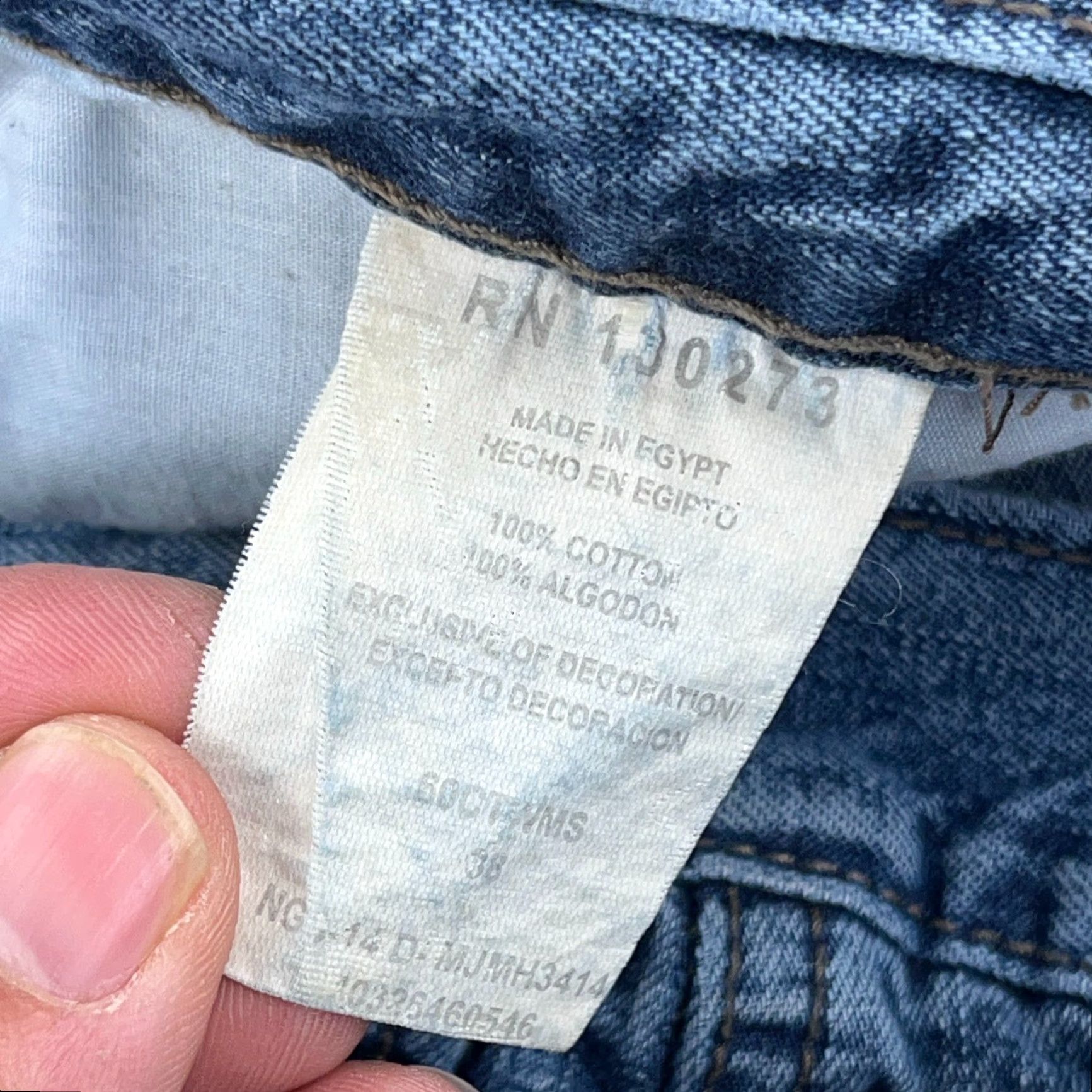 Wrangler VINTAGE Wrangler Shorts Men 38 Cargo Jorts Baggy Y2K 00s Skater Cyber Work Wear Denim Blue 5-Pocket Mens Size US 38 / EU 54 - 7 Thumbnail
