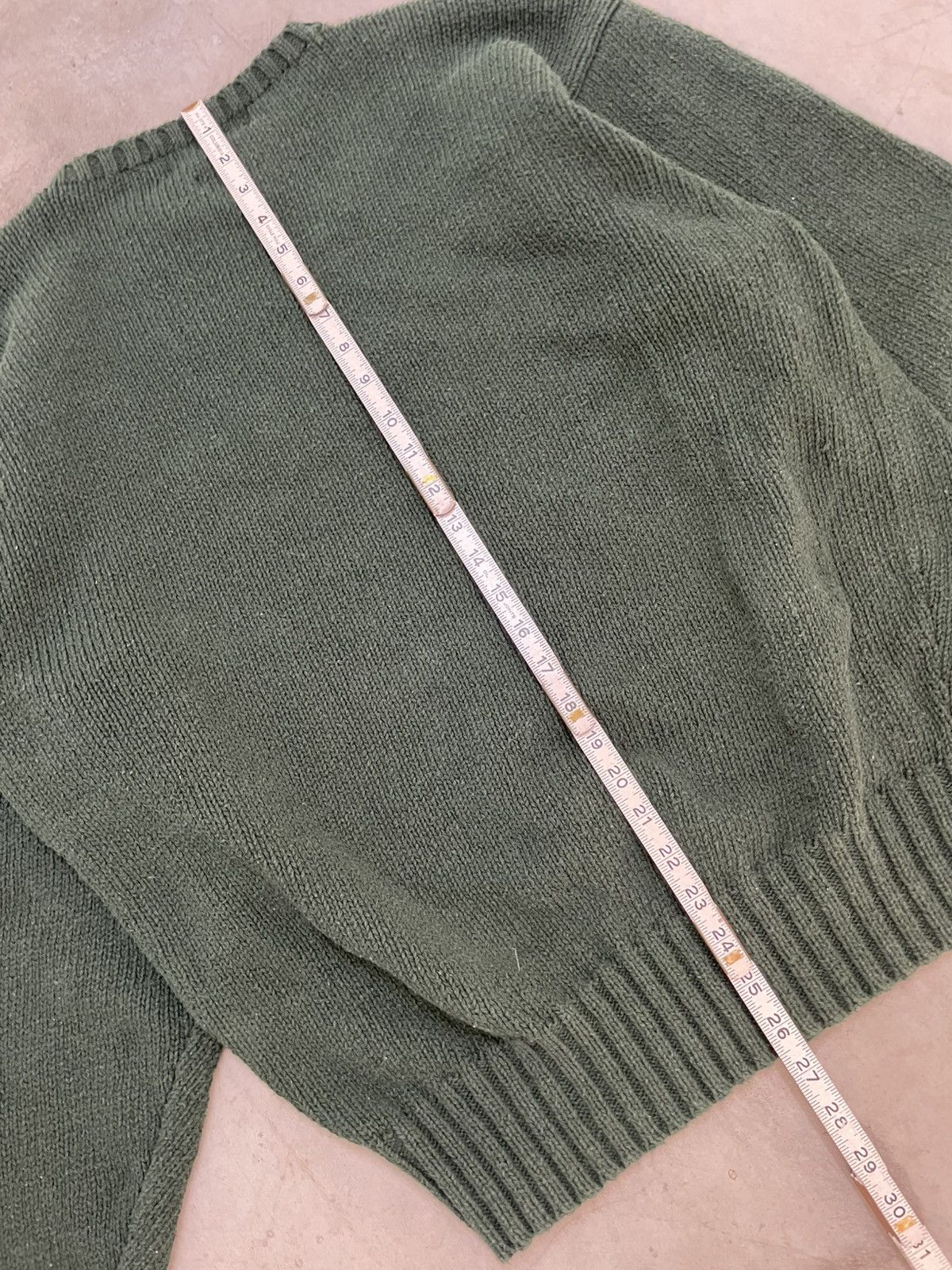 Polo Ralph Lauren × Vintage RARE Polo Ralph Lauren Knitwear pullover green sweater Size US XXL / EU 58 / 5 - 5 Thumbnail