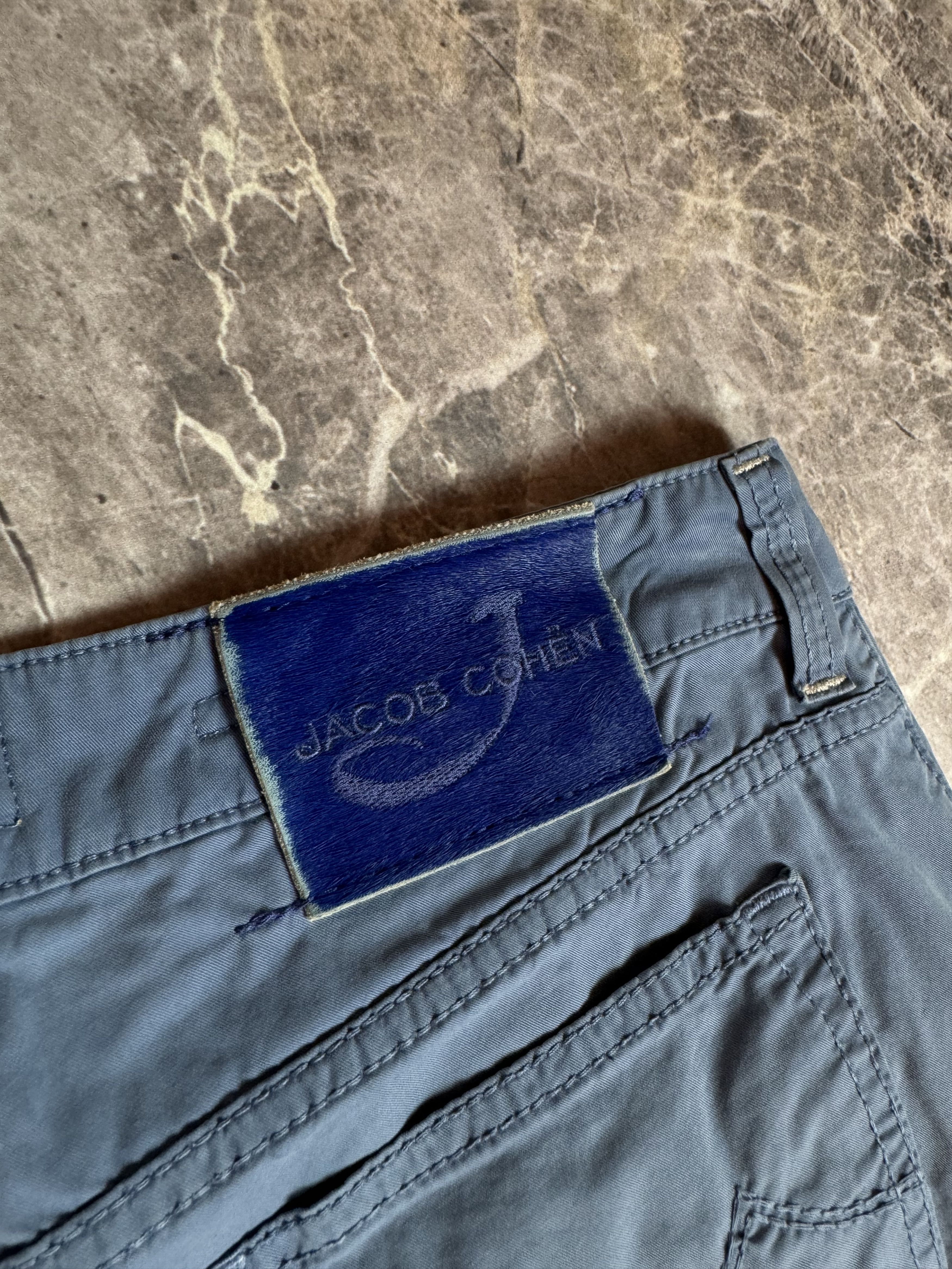 Jacob Cohen Jacob Cohen Men’s Chino Pants Blue Size US 36 / EU 52 - 3 Thumbnail