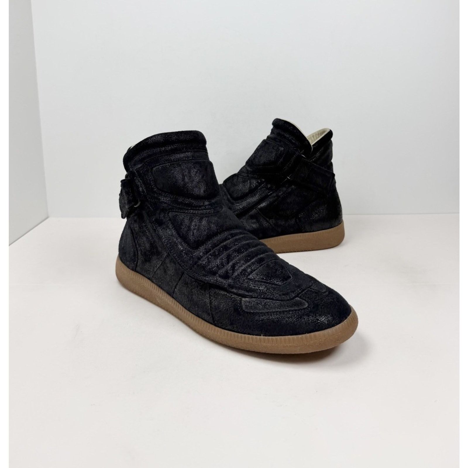 Maison Margiela Size 10 - Maison Margiela Gat Moto Biker 2009 High Strap Size US 10 / EU 43 - 2 Thumbnail