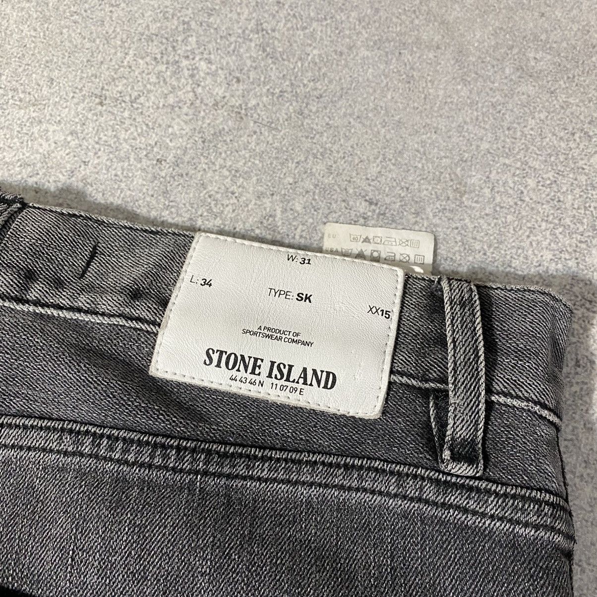 Stone Island Stone Island jeans Italy designer denim streetwear logo 00s Size US 31 - 5 Thumbnail