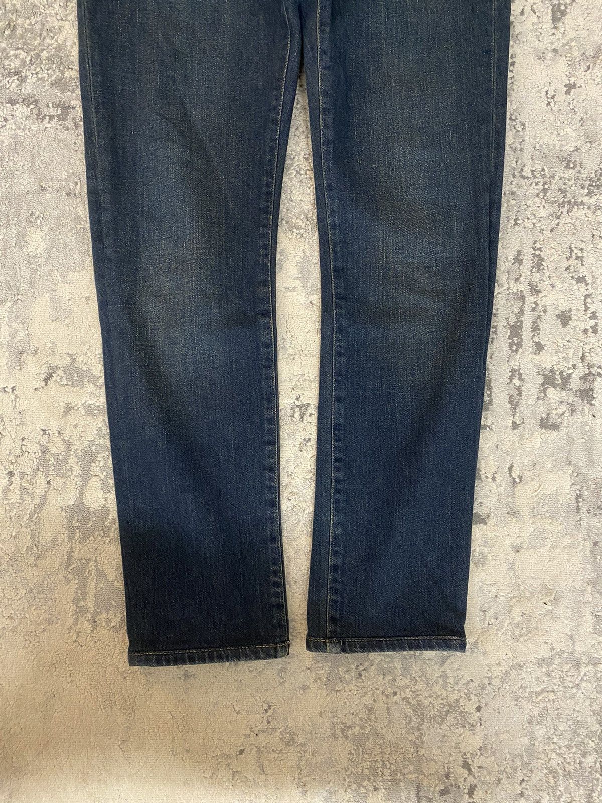 Hedi Slimane 2016 Saint Laurent D02 Raw Skinny Denim Size US 27 - 3 Thumbnail