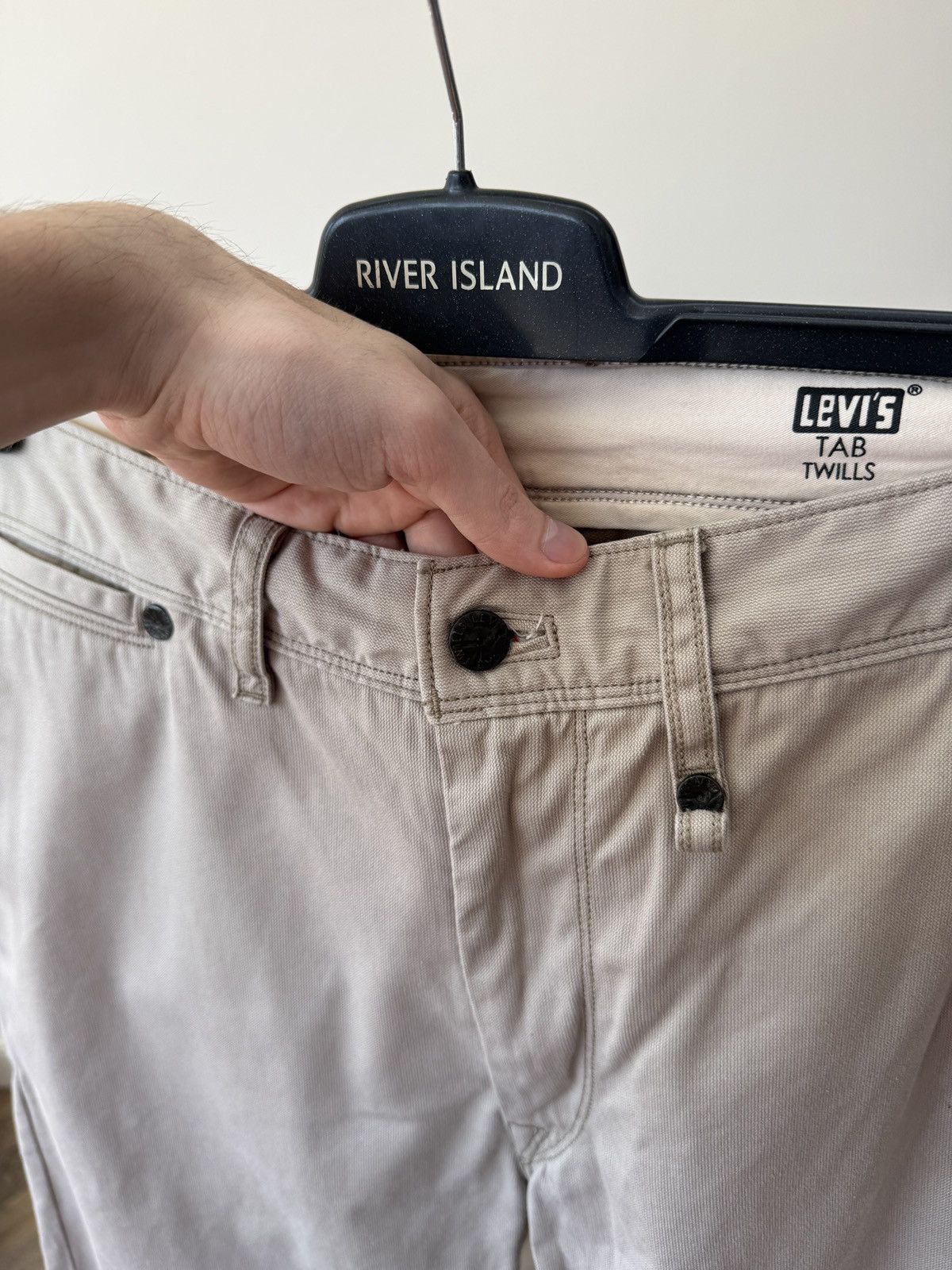 Levi's Vintage Levi’s Tab Twills Beige Chino Pants Size US 36 / EU 52 - 6 Thumbnail
