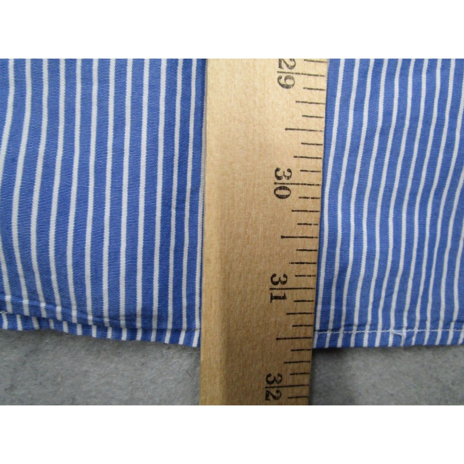 Polo Ralph Lauren VINTAGE Polo Ralph Lauren Shirt Mens 16 34 Blue Striped Curham Made in Hong Kong Size US S / EU 44-46 / 1 - 7 Thumbnail