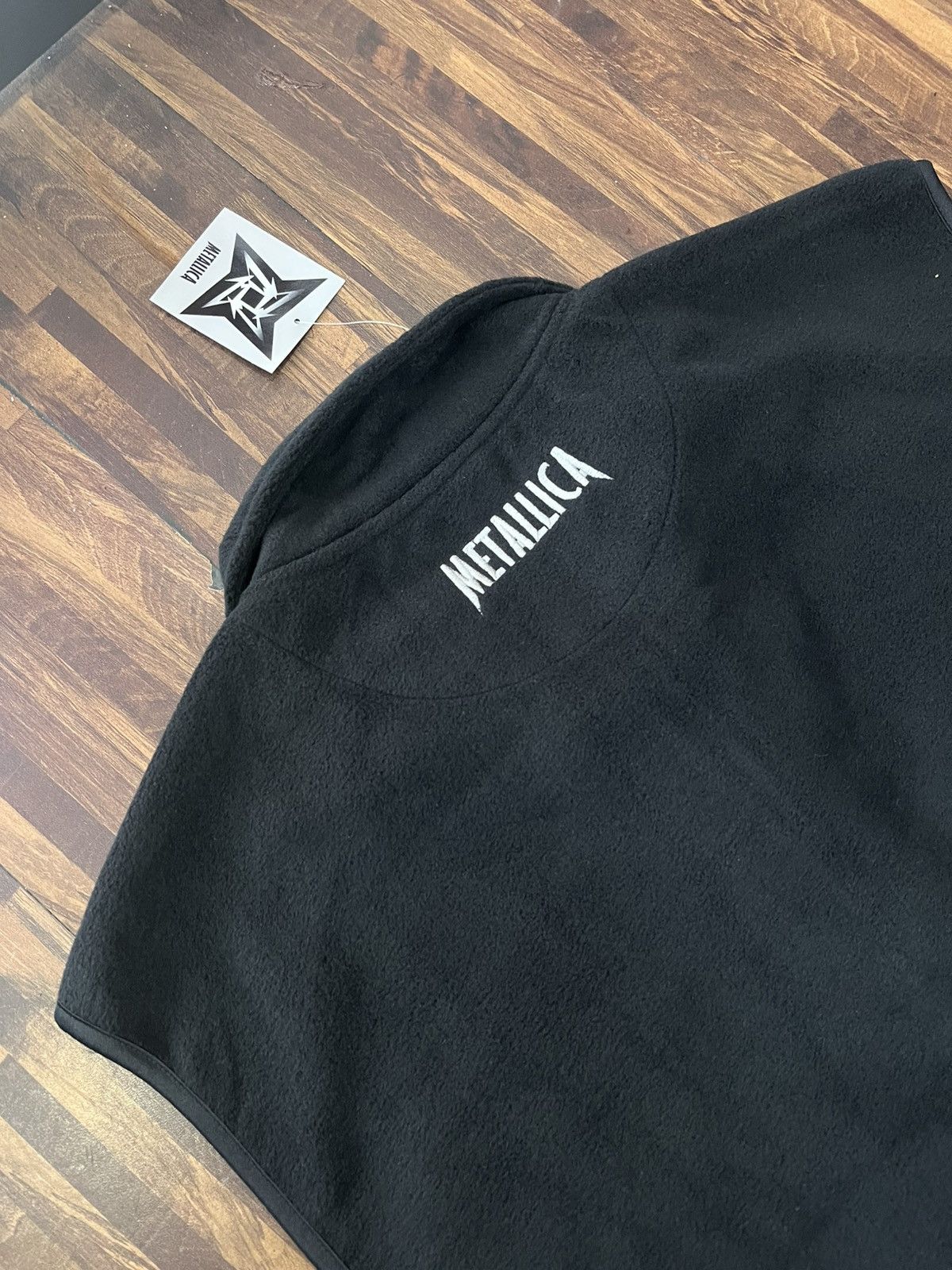 Metallica Vintage Metallica Micro Fleece Zipper Vest Jacket Size US XL / EU 56 / 4 - 6 Thumbnail