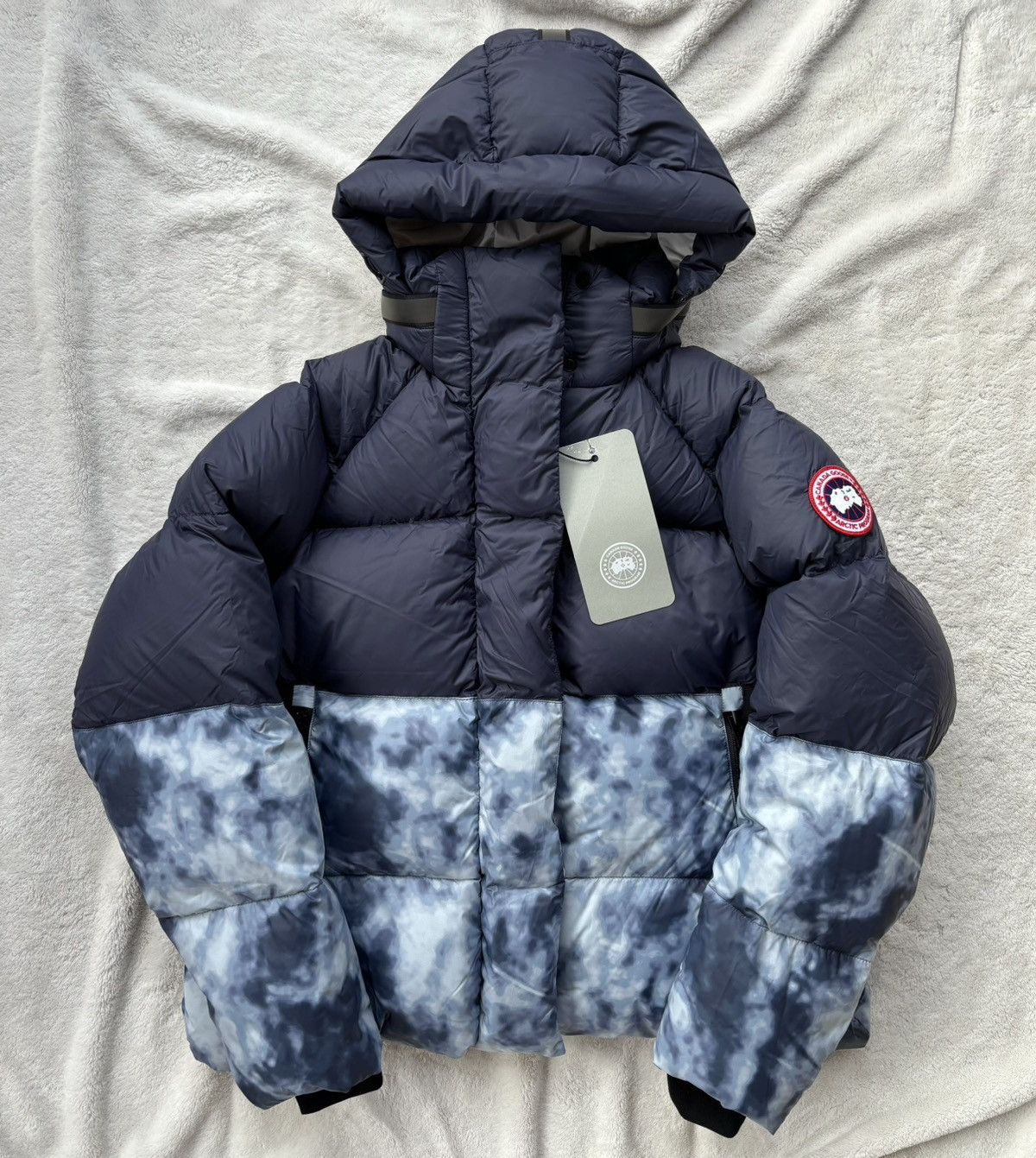 Canada Goose Regenerations Navy/Haze Junction Parka