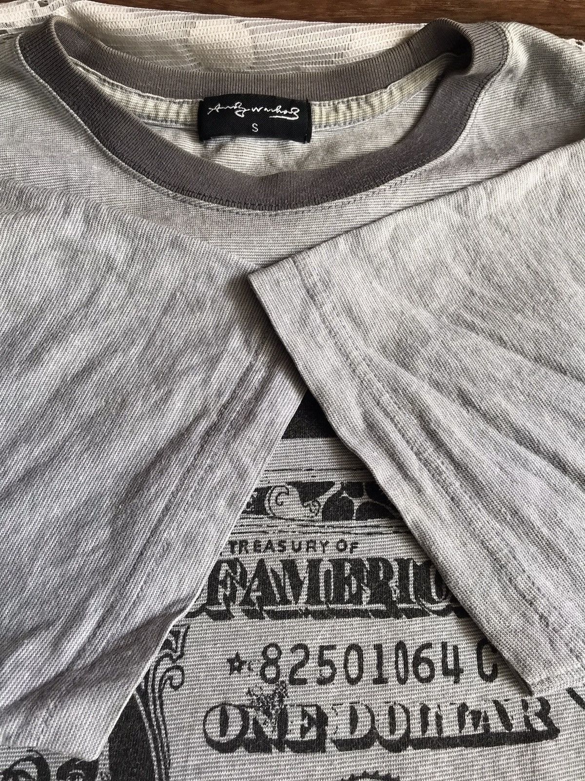 Andy Warhol × Vintage Andy Warhol Dollar Tshirt Size US S / EU 44-46 / 1 - 3 Thumbnail