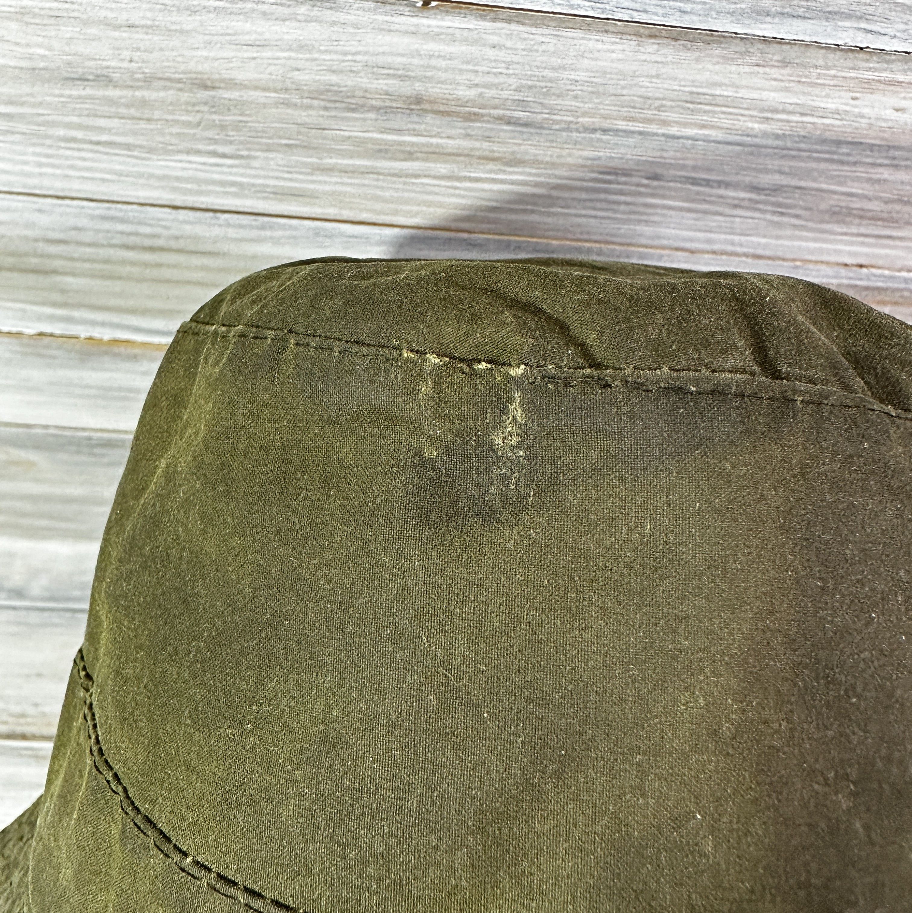 Barbour Barbour Wax Panama Size S Made In England Waxed Cotton Size ONE SIZE - 3 Thumbnail