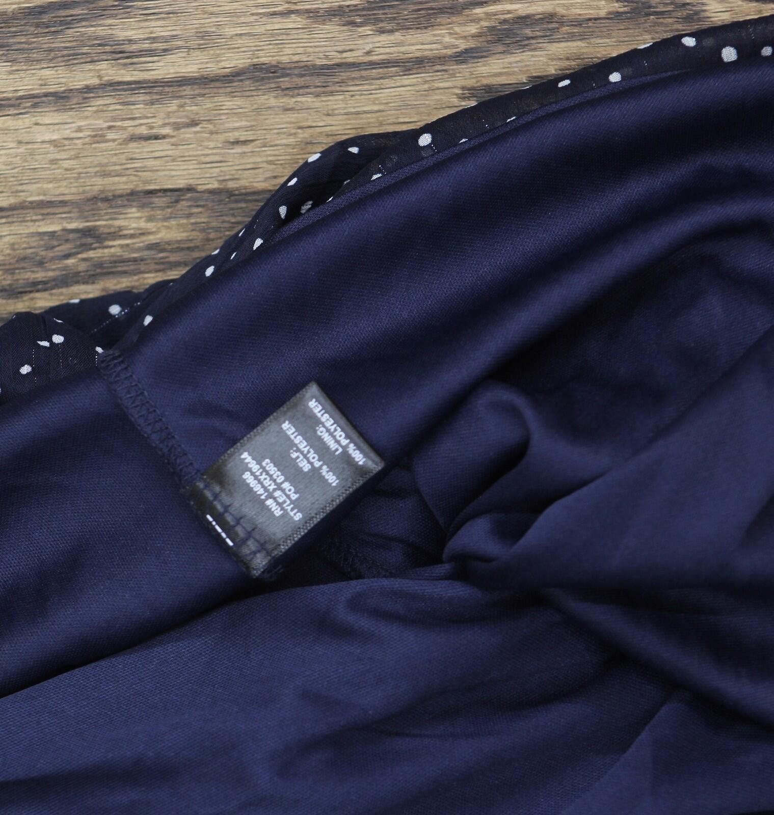 Other Nwt Crystal Doll Sleeve Fit Flare Dress Navy Blue / White S Size S / US 4 / IT 40 - 5 Thumbnail
