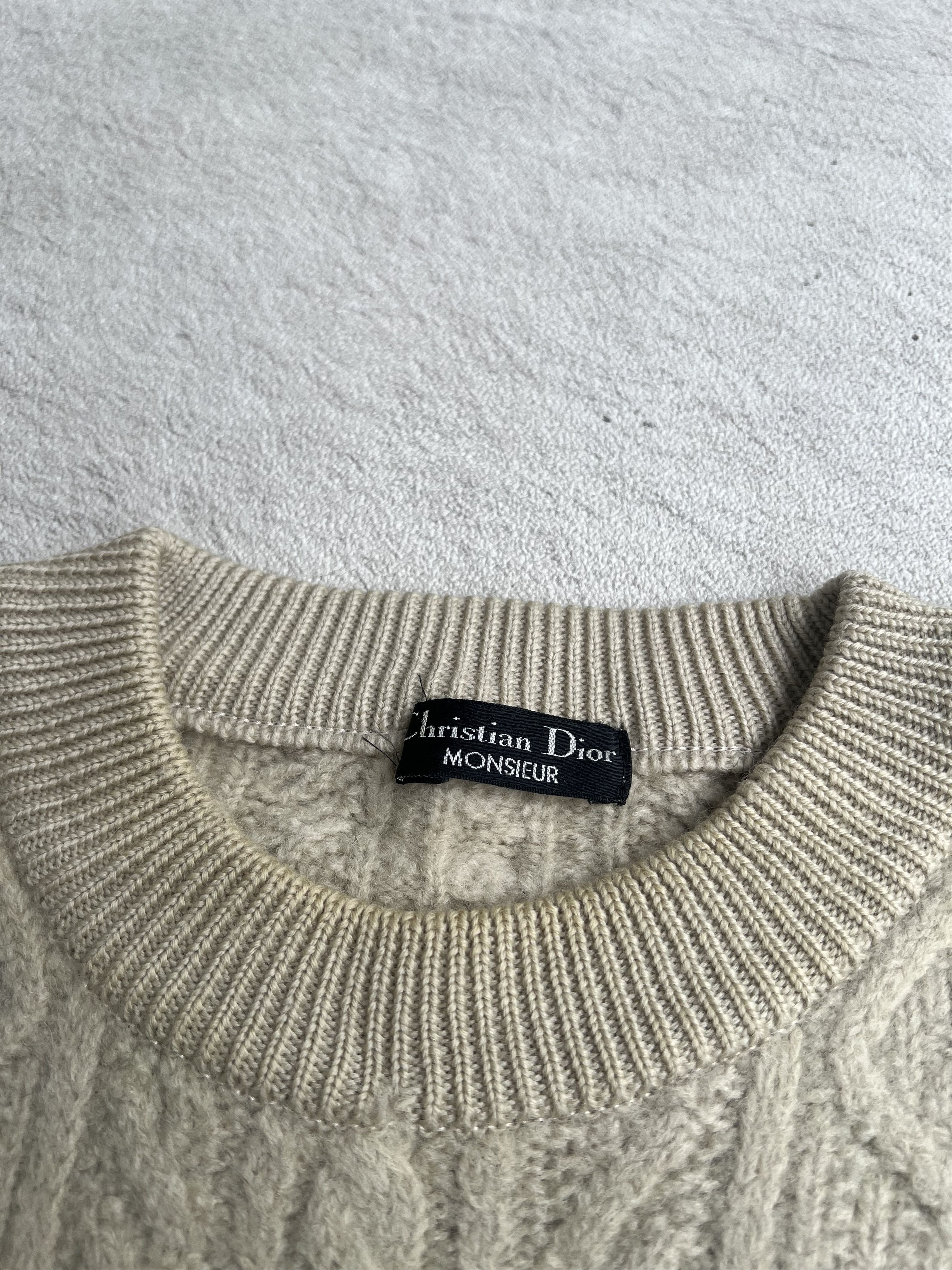Christian Dior Monsieur Vintage 90s Christian Dior Monsieur Knit Mohair Size US M / EU 48-50 / 2 - 6 Thumbnail