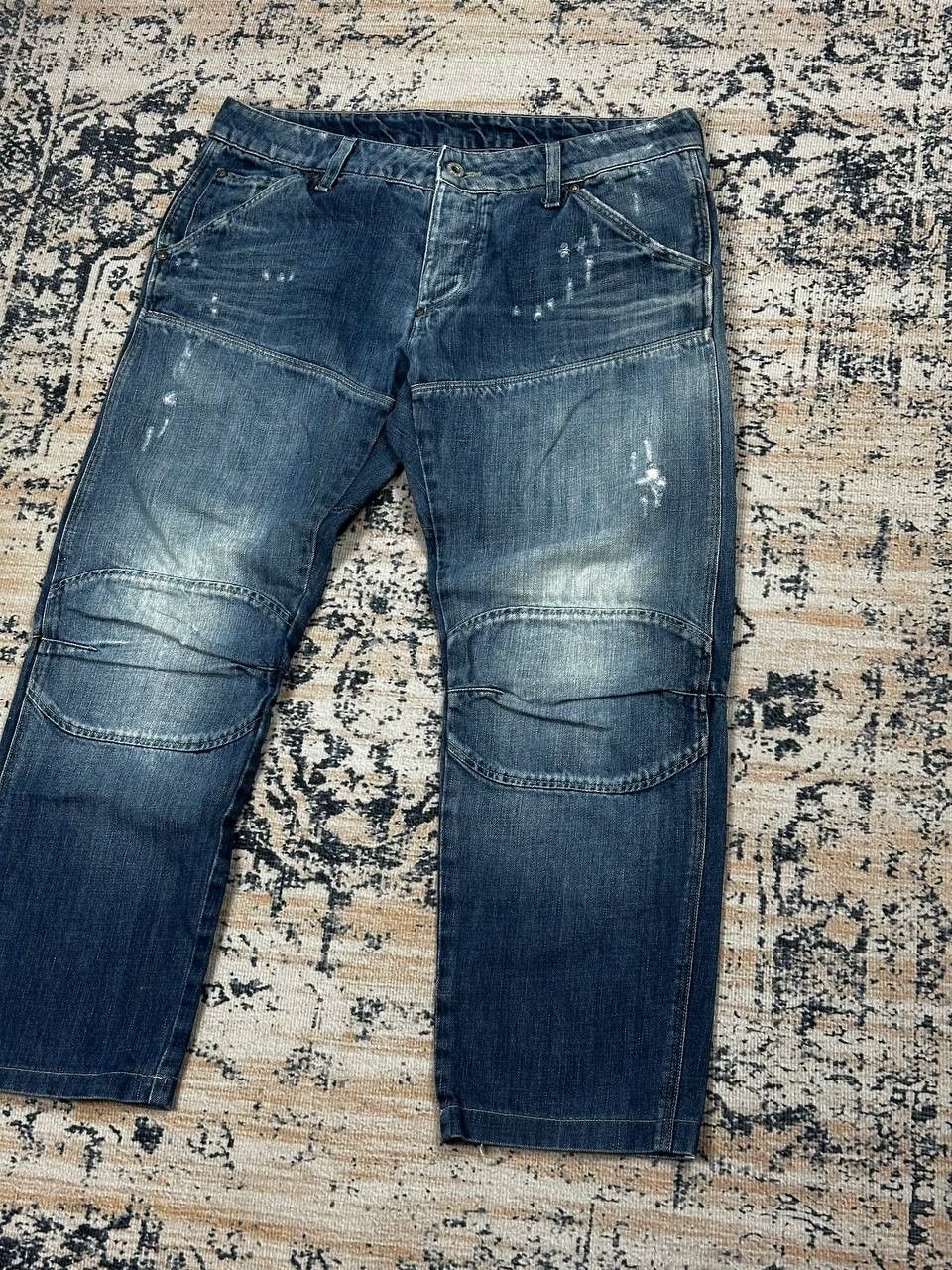G-Star Vintage 00’s G-Star Denim Jeans Baggy Biker y2k Pants Size US 32 / EU 48 - 2 Thumbnail