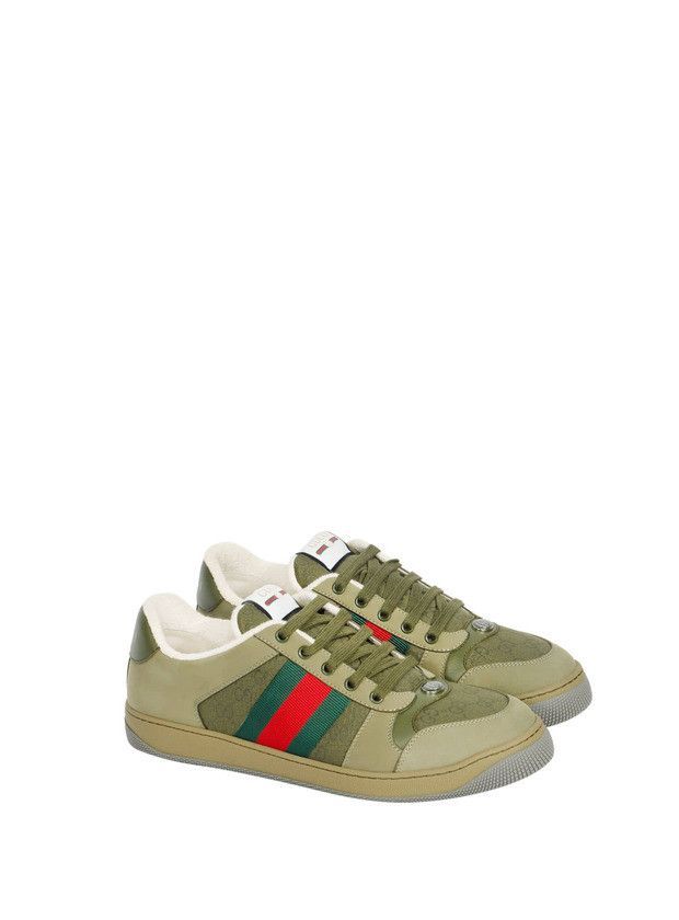 Gucci o1mt1gz0925 Men's GG Screener Sneakers in Multicolor Size US 7 / EU 40 - 2 Thumbnail