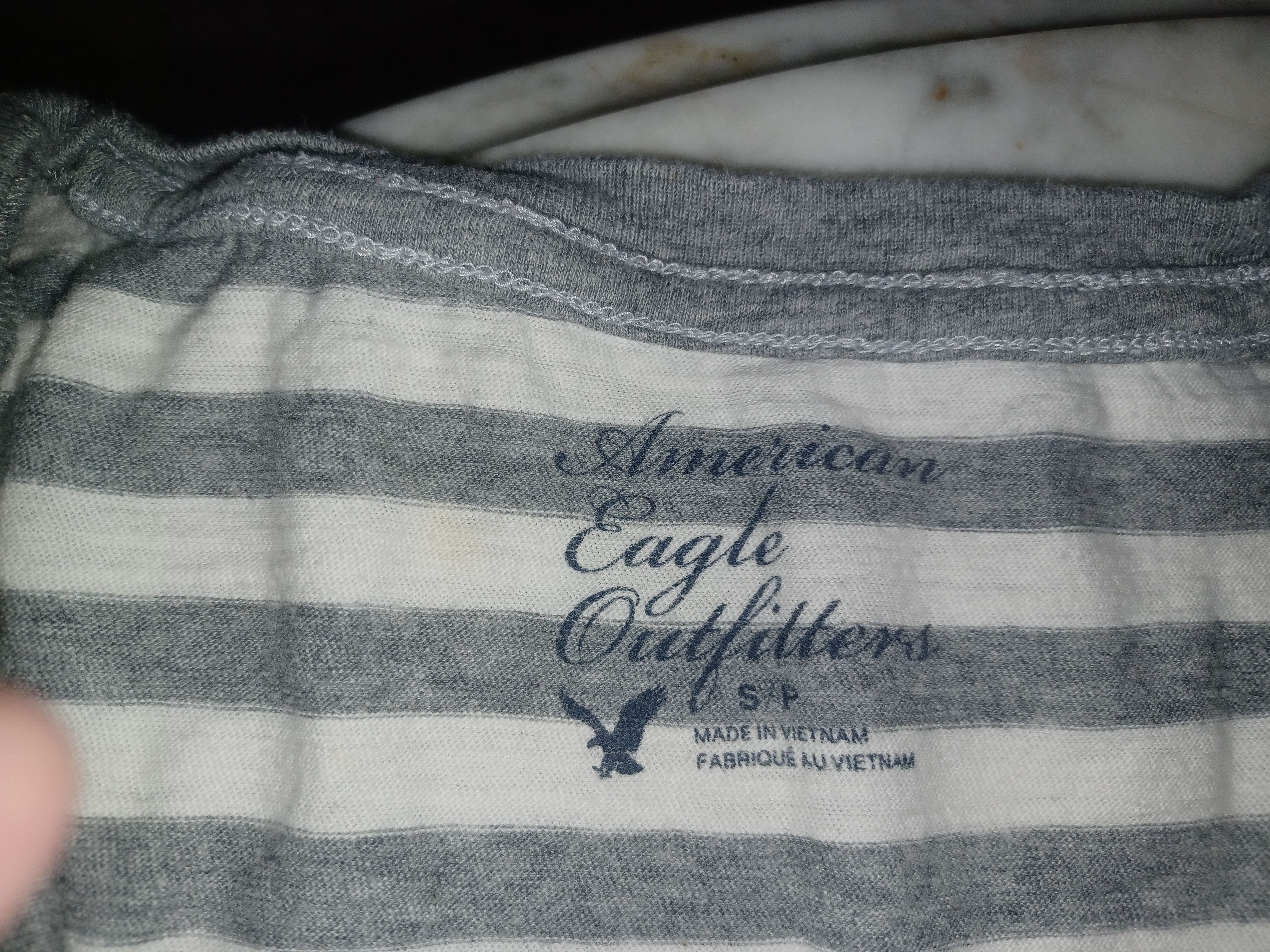 American Eagle Outfitters American Eagle Outfitters Women's Tee S/P Gray Size S / US 4 / IT 40 - 5 Thumbnail