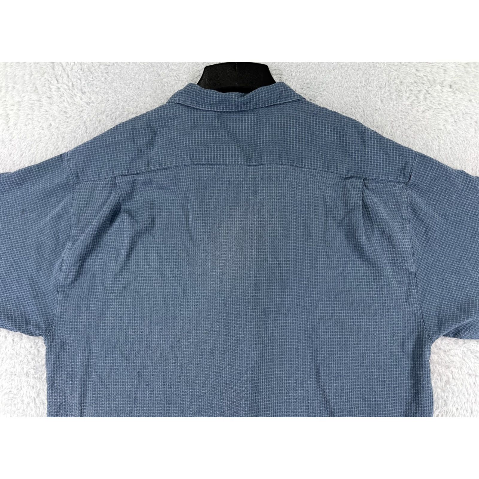 Tommy Bahama Tommy Bahama Shirt Men XL Blue Silk Plaid Hawaiian Button-Up Size US XL / EU 56 / 4 - 6 Thumbnail