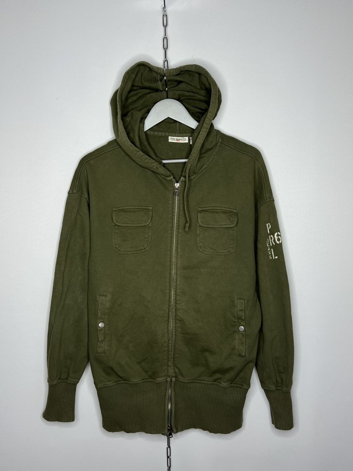 Polo Ralph Lauren Jeans Company #67 Full Zip Hoodie Multi