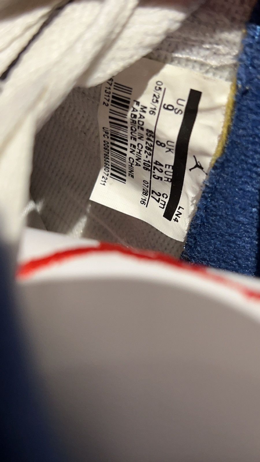 Jordan Brand × Nike Jordan 3 True Blue size 9 no box Size US 9 / EU 42 - 9 Thumbnail