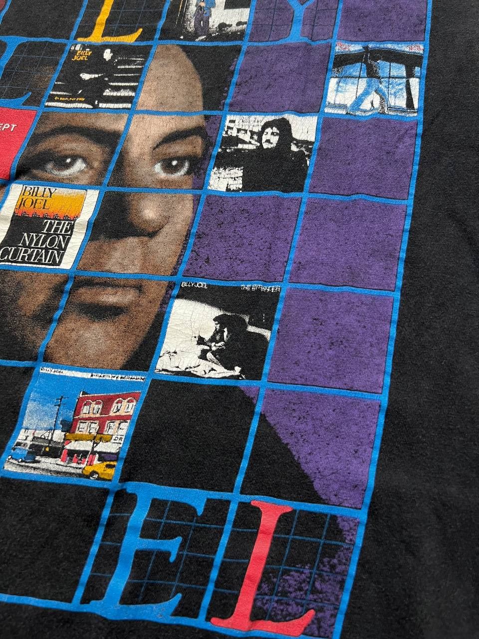 Band Tees × Vintage Vintage 1989/1990 Billy Joel Storm Front Album Cover Tshirt Size US L / EU 52-54 / 3 - 12 Thumbnail