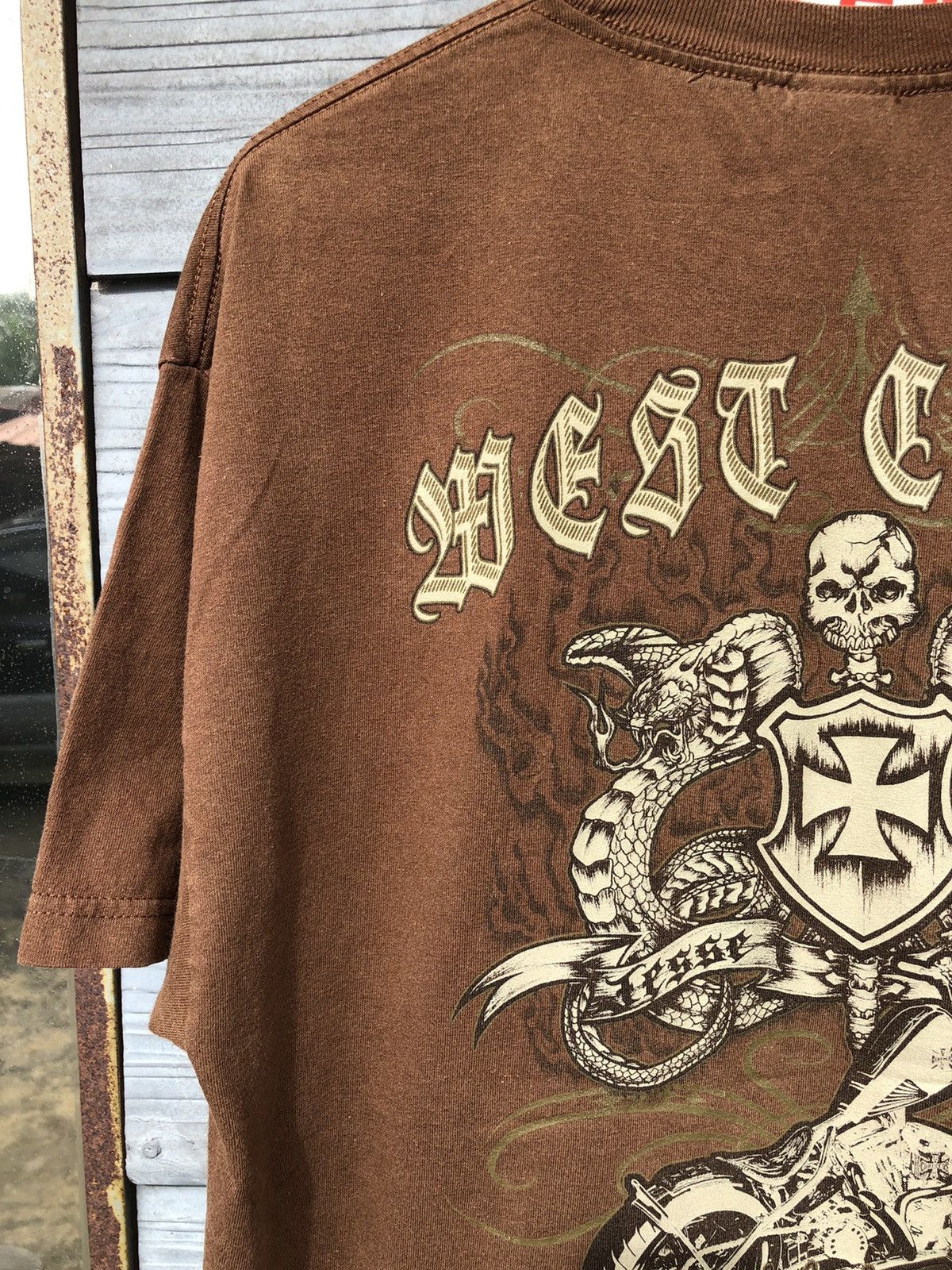 West Coast Choppers 💥Vintage Y2K💥West Coast Choppers Tshirts Size US XL / EU 56 / 4 - 3 Thumbnail