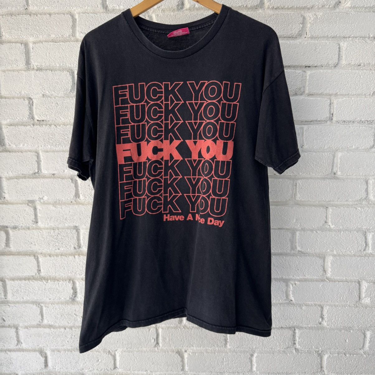 Mishka Fuck You Tee Size US L / EU 52-54 / 3 - 1 Thumbnail