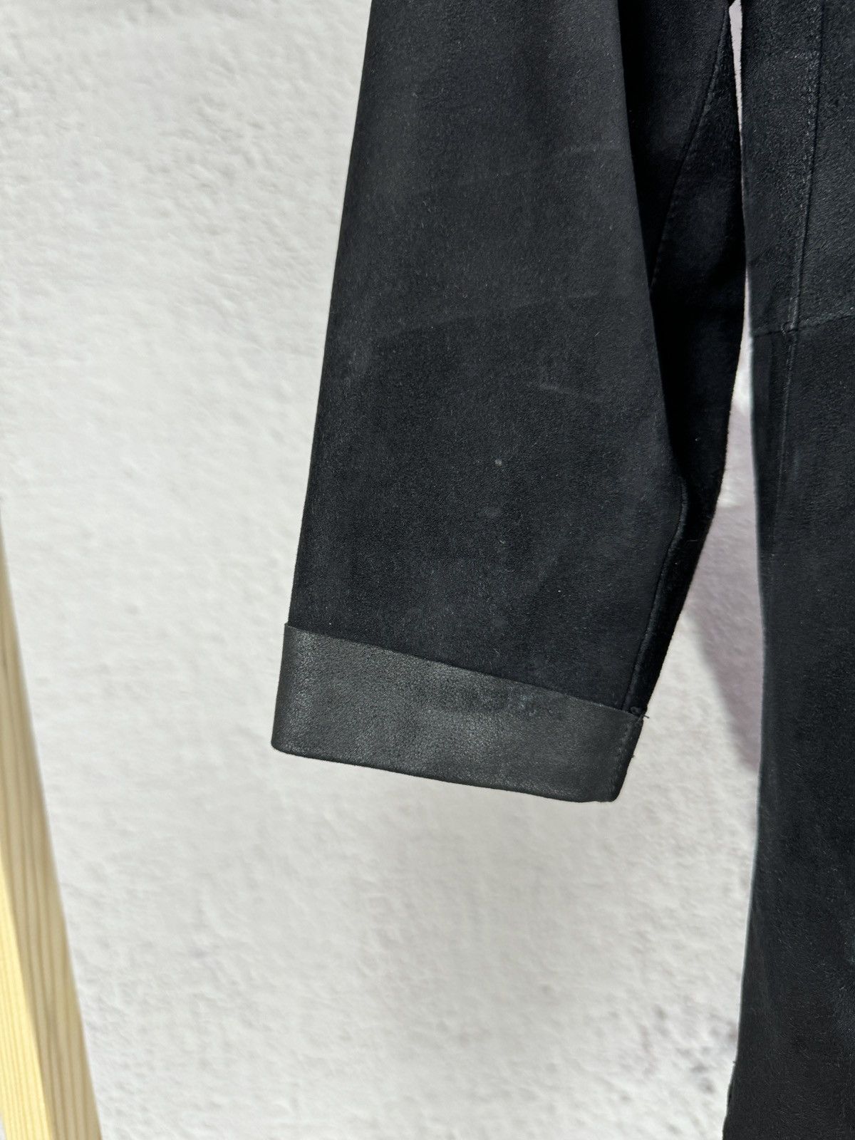 Gimo's Gimo’s black premium suede leather 2 pocket jacket Size M / US 6-8 / IT 42-44 - 6 Thumbnail