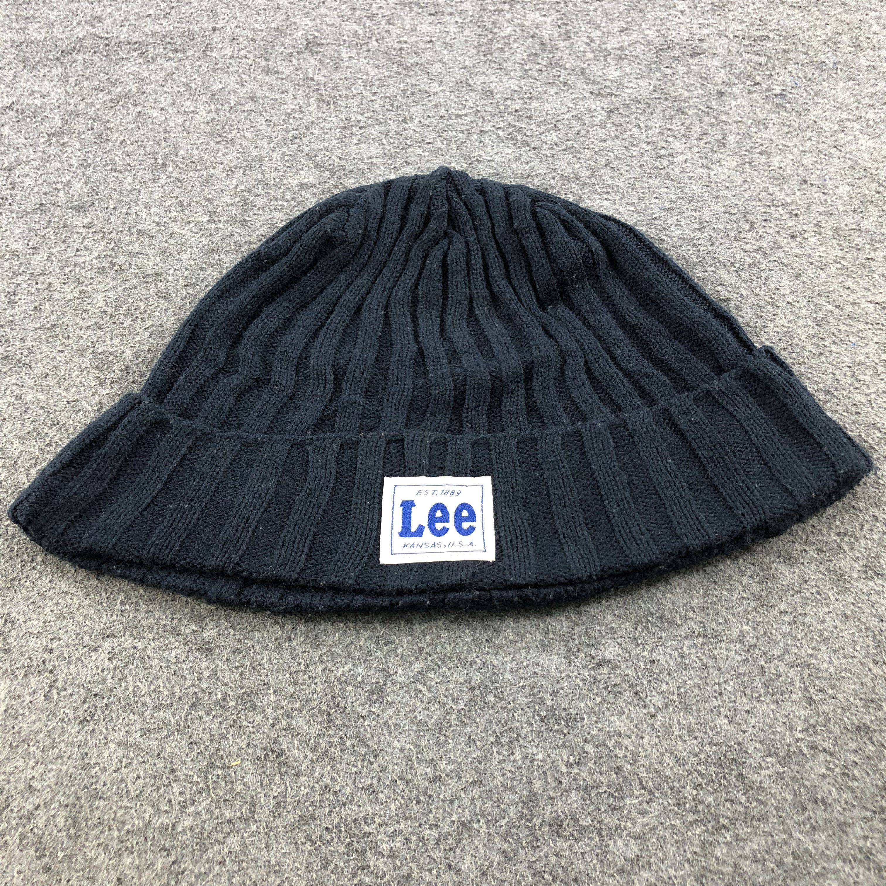 Lee Lee Fisherman Beanie Snowcap Snow Hat Winter Hat B151 Size ONE SIZE - 1 Thumbnail