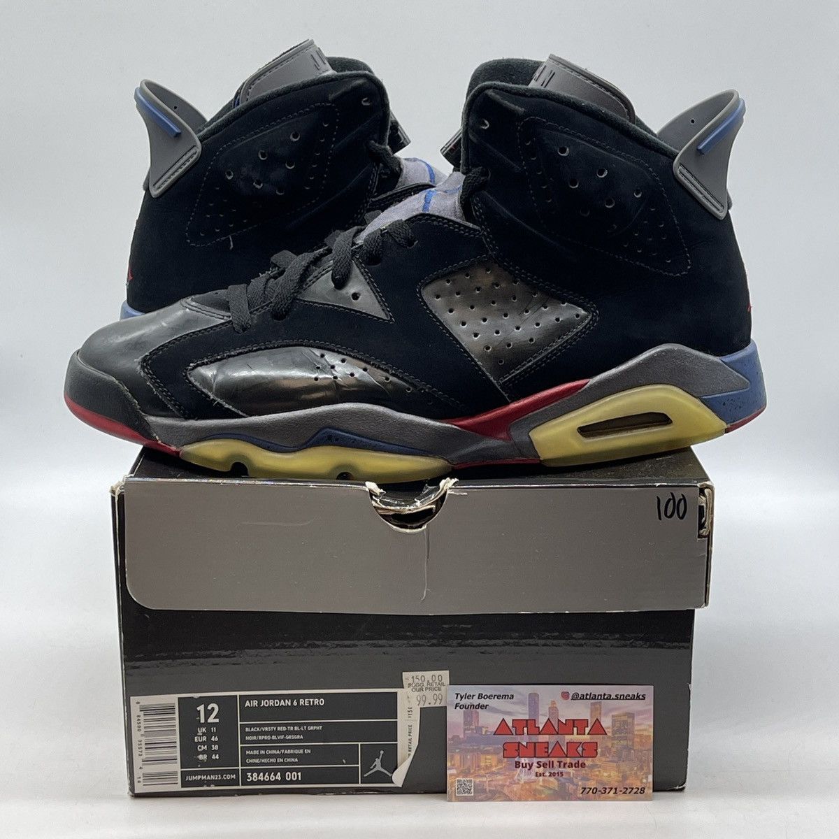 Jordan Brand Air Jordan 6 pistons Size US 12 / EU 45 - 1 Thumbnail