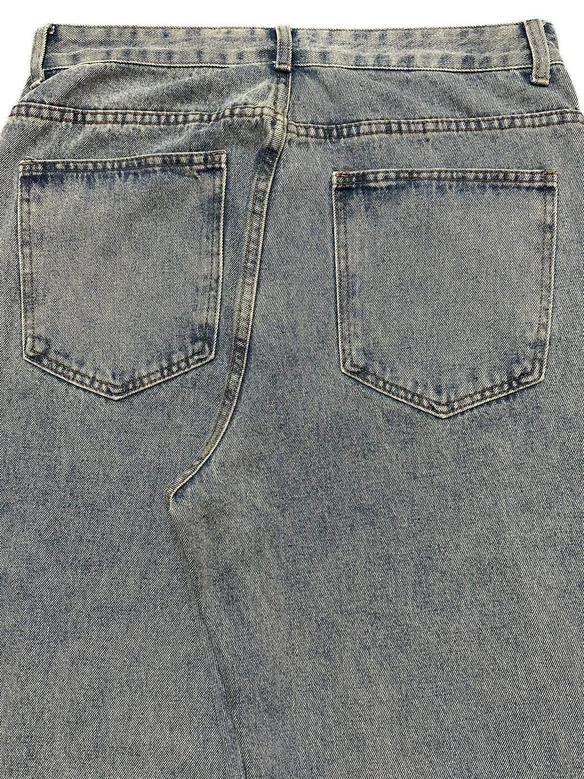 Japanese Brand Vintage Japanese Brand Blue Acid Wash Style Distressed Baggy Size US 32 / EU 48 - 6 Thumbnail