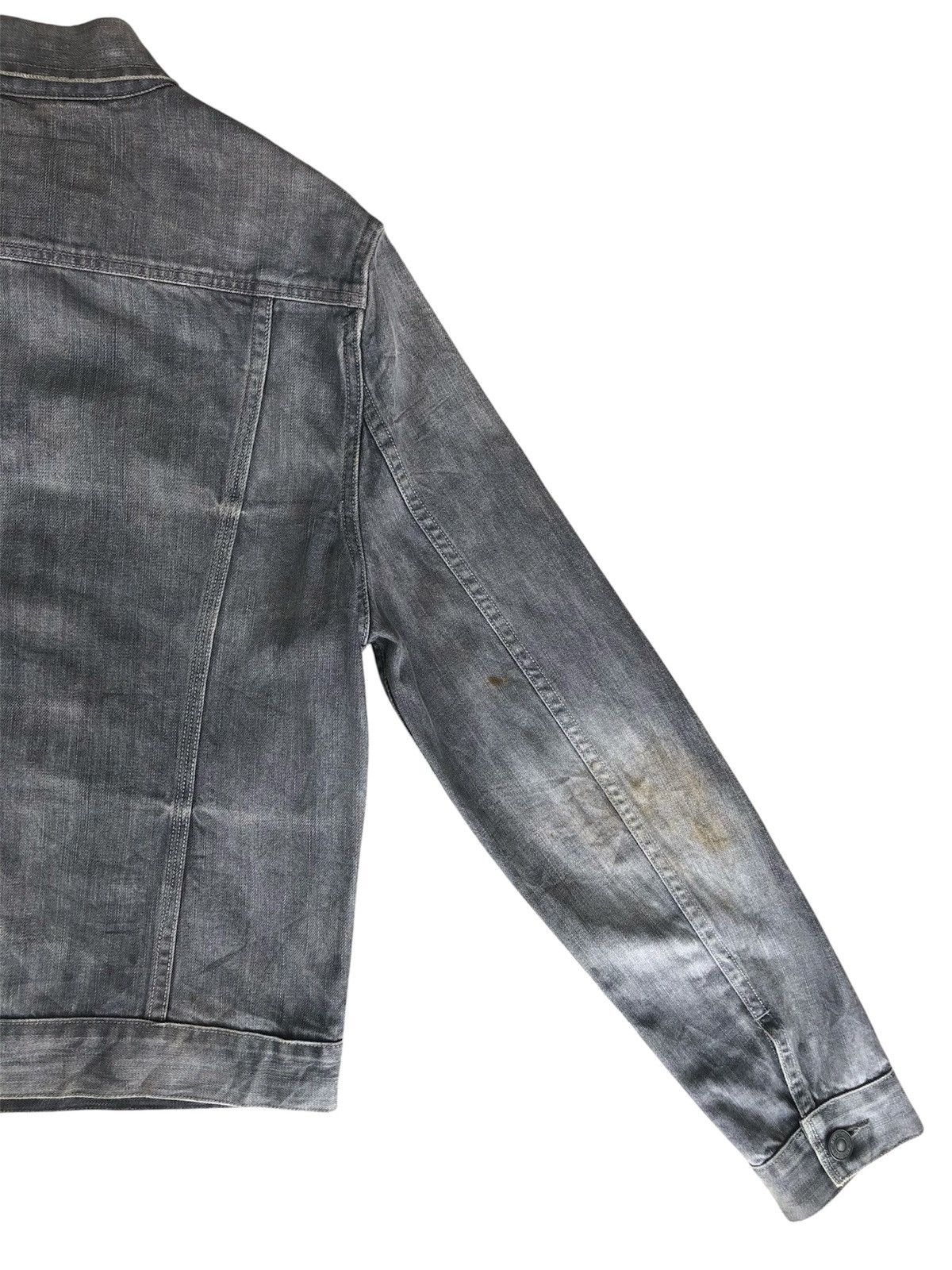 Allsaints Trucker Type 3 Allsaints Denim Jacket Distressed Size US M / EU 48-50 / 2 - 14 Thumbnail