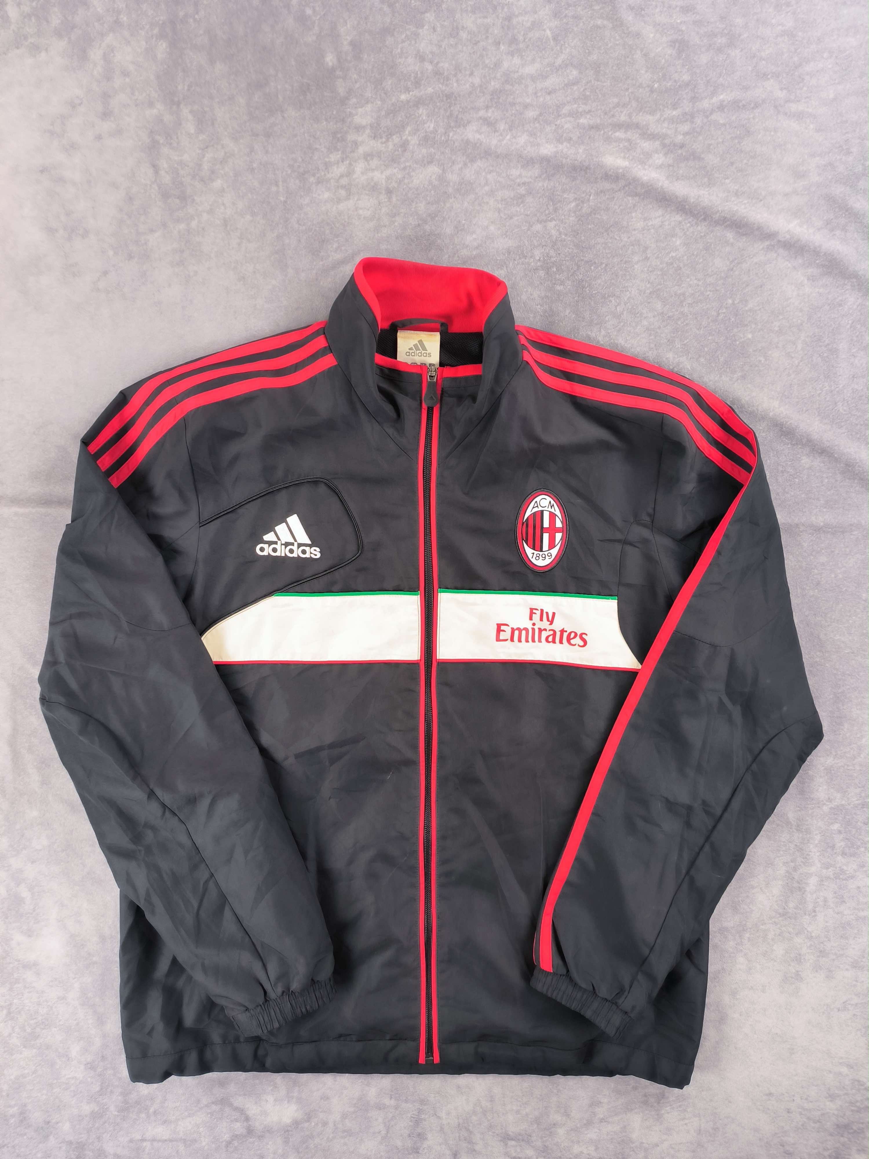 Adidas AC Milan 2012-13 Adidas football track top size M Size US M / EU 48-50 / 2 - 1 Thumbnail