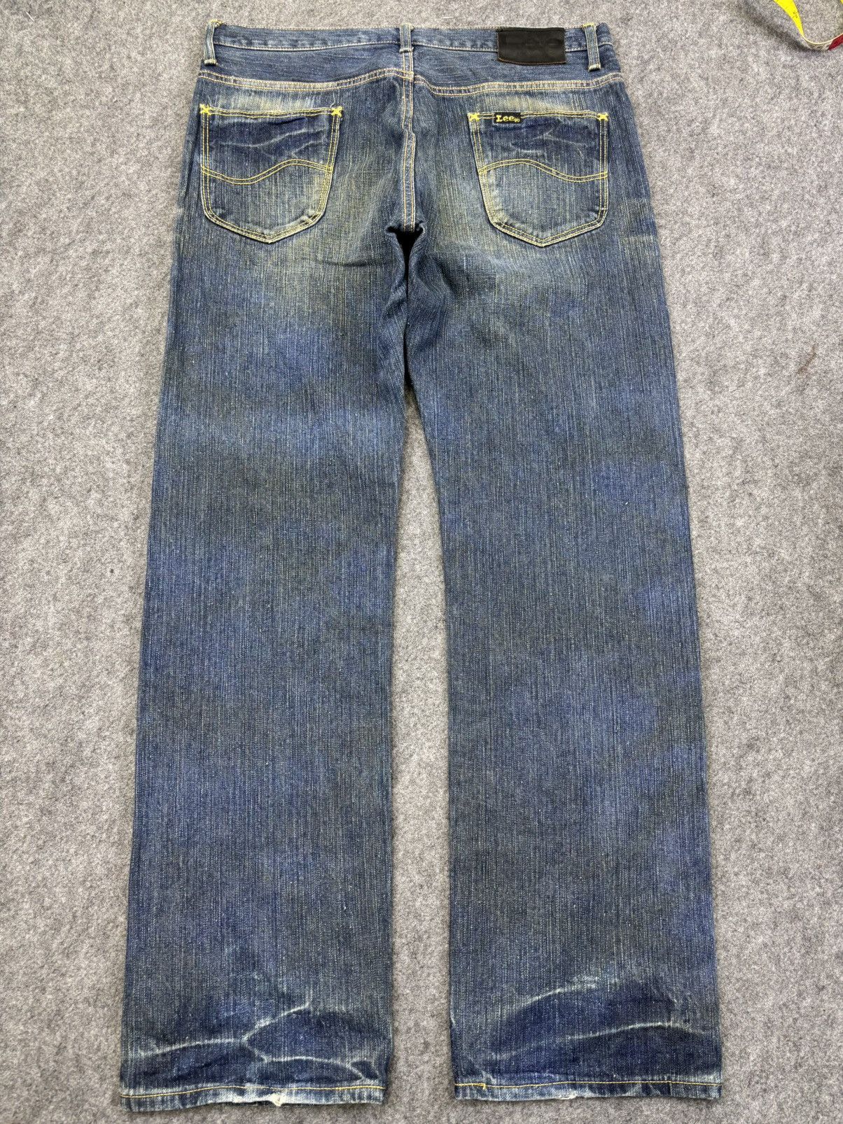 Lee 💥90s Style💥Lee Insane Fades Relaxed Denim F937 Size US 35 - 16 Thumbnail