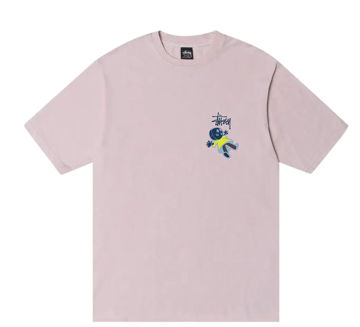 Stussy Stussy DOLLIE PIGMENT DYED TEE Blush Size US L / EU 52-54 / 3 - 2 Thumbnail