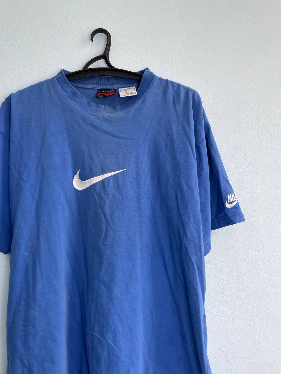 Other Vintage 90s Nike white tag center swoosh shirt Size US XL / EU 56 / 4 - 2 Thumbnail