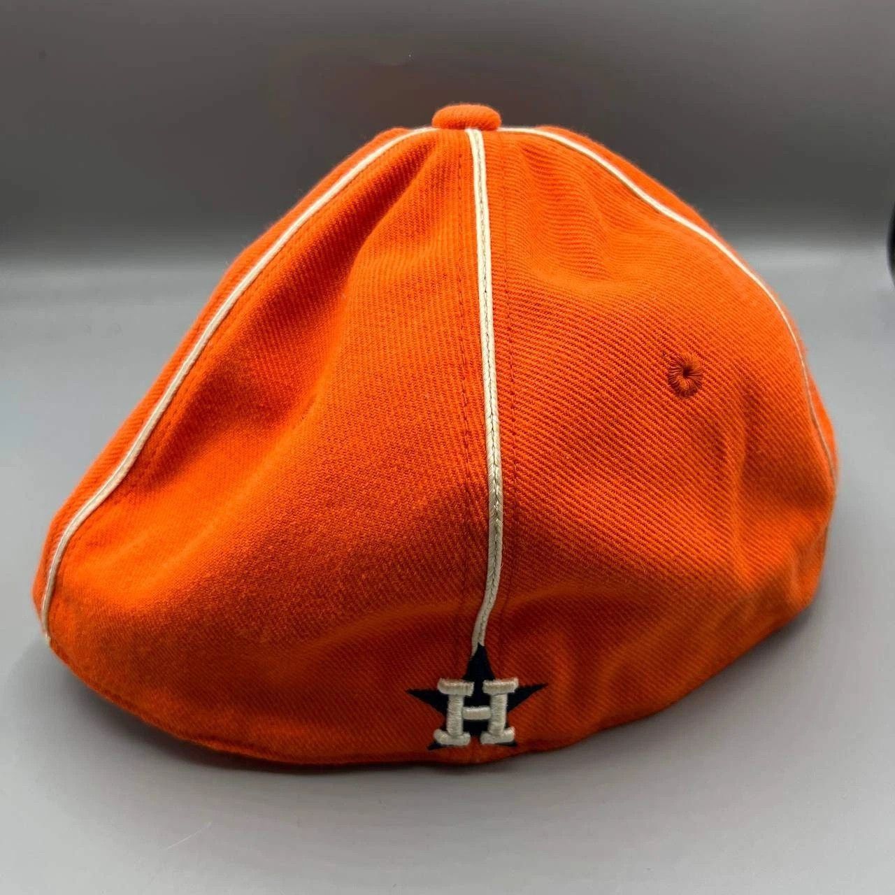 American Needle Houston Astros Hat Men 8 Orange Embroidered Fitted Cap Size ONE SIZE - 3 Thumbnail