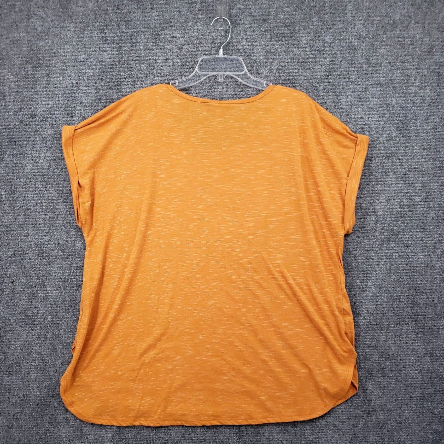 Sunflower Trueself Orange Sunflower Bloom Blouse Women 3X Plus Casual Top Size XXL / US 16-18 / IT 52-54 - 2 Thumbnail