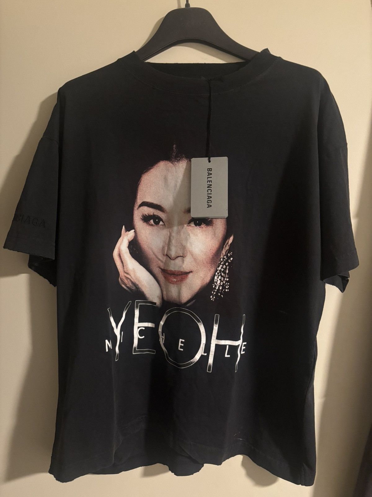 Balenciaga Balenciaga Ambassador Michelle boxy tee Size US S / EU 44-46 / 1 - 1 Thumbnail
