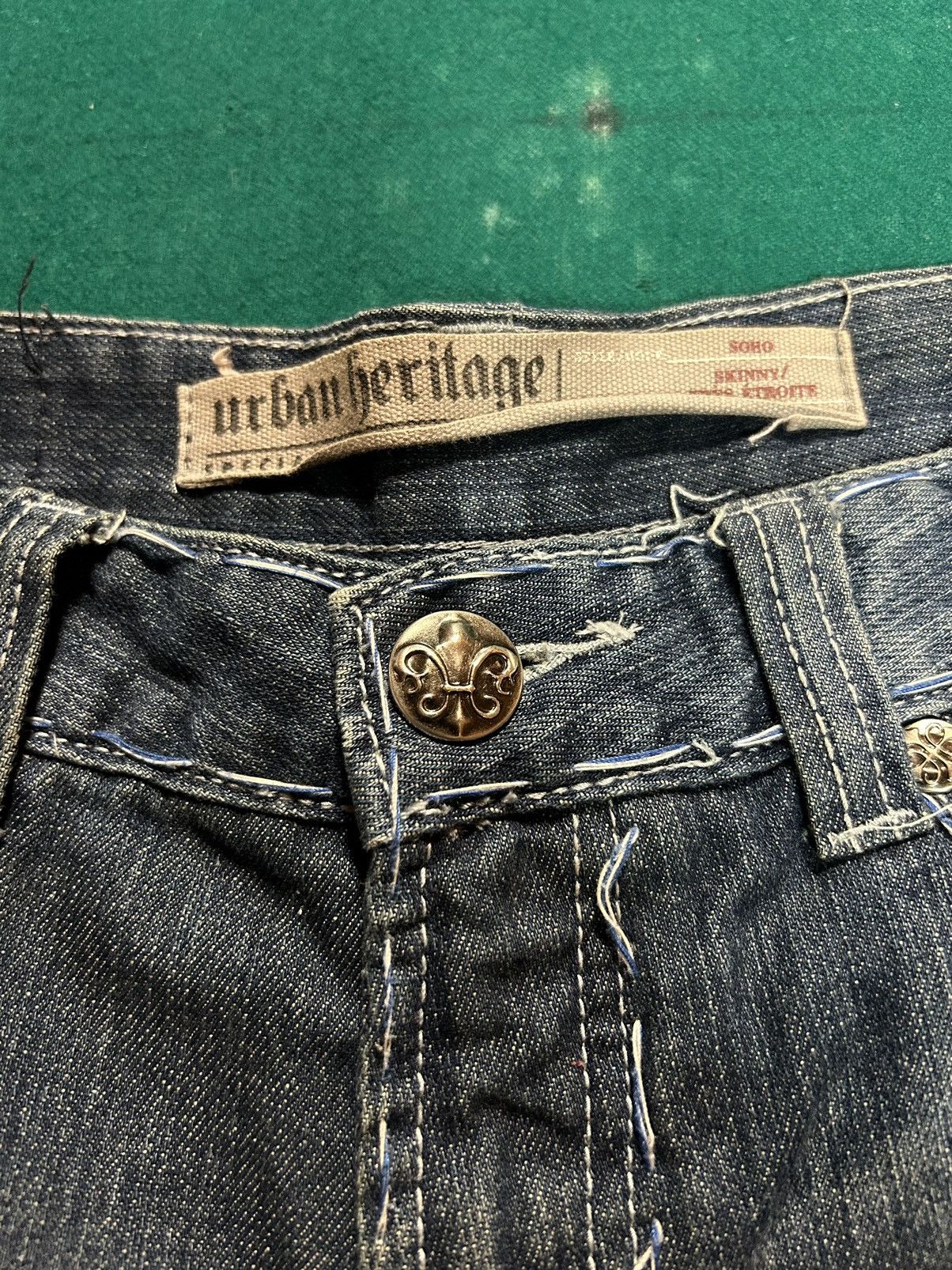 Designer × Japanese Brand × Vintage y2k urban heritage denim Size US 30 / EU 46 - 5 Thumbnail