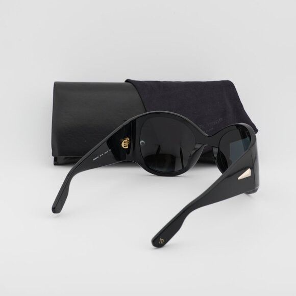 Rag & Bone Rag & Bone RNB6004/S 0807 IR Sunglasses Black Butterfly Size ONE SIZE - 8 Thumbnail