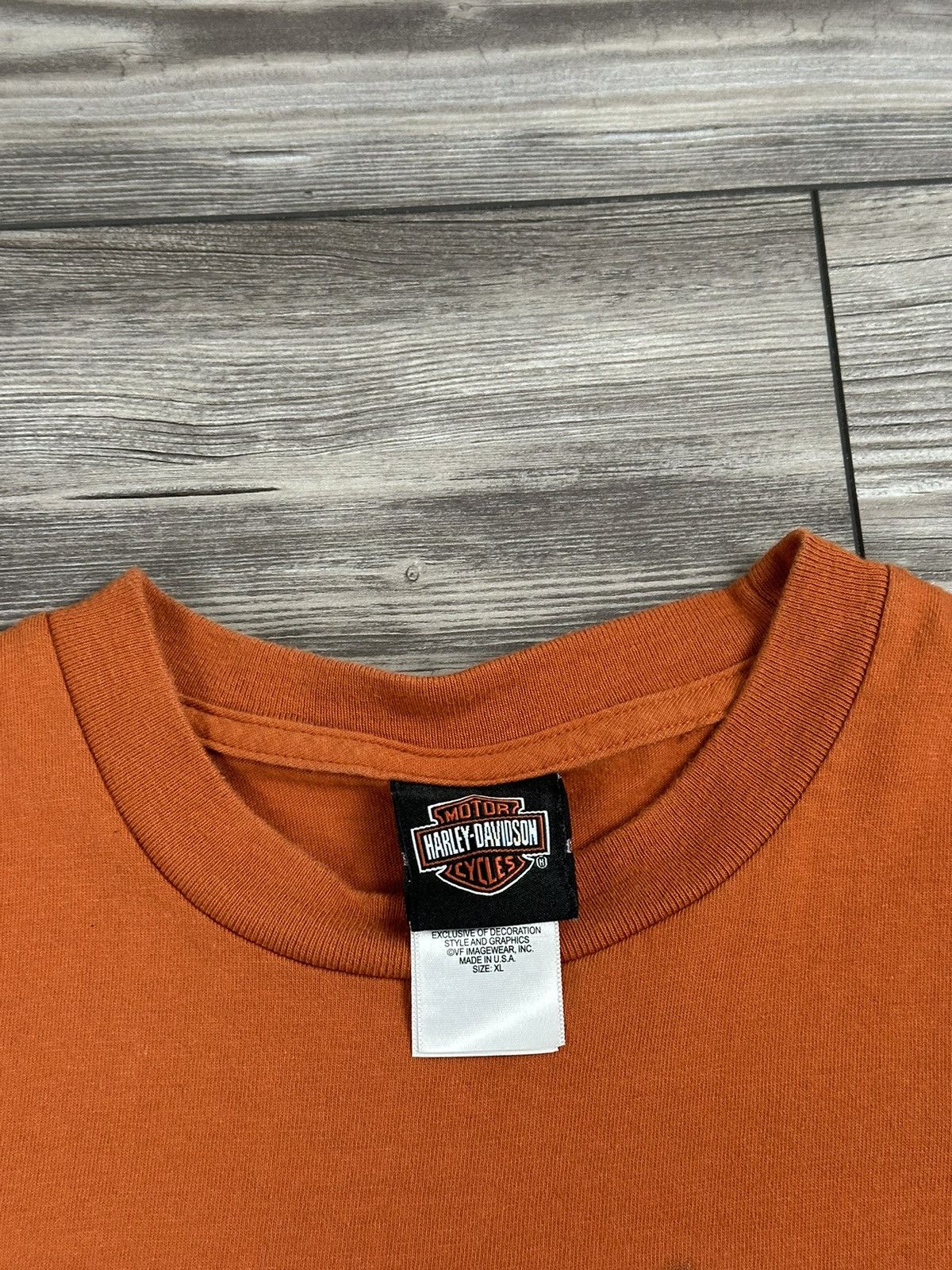 Harley Davidson × Vintage Y2K Harley Davidson Flaming Maple Leaf T Shirt Size US XL / EU 56 / 4 - 5 Thumbnail