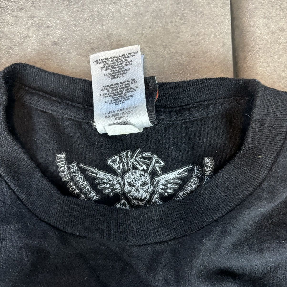 Harley Davidson Y2k black Harley Davidson texas eagle flames tshirt Size US XL / EU 56 / 4 - 3 Thumbnail
