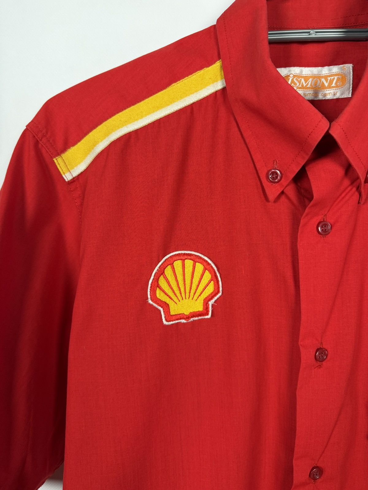 Ferrari Ferrari Shell V-Power Short Sleeve Shirt Button Up F1 Size S Size US S / EU 44-46 / 1 - 6 Thumbnail