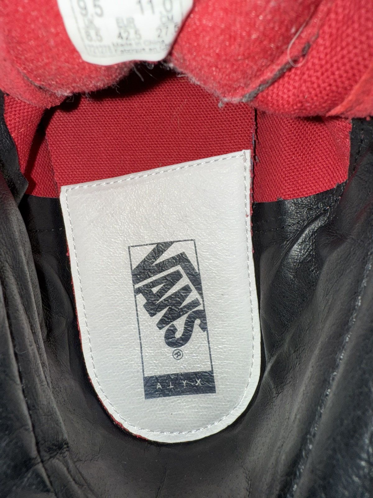 1017 ALYX 9SM × Vans Vans Style 138 ALYX Chili Pepper Size US 9.5 / EU 42-43 - 8 Thumbnail