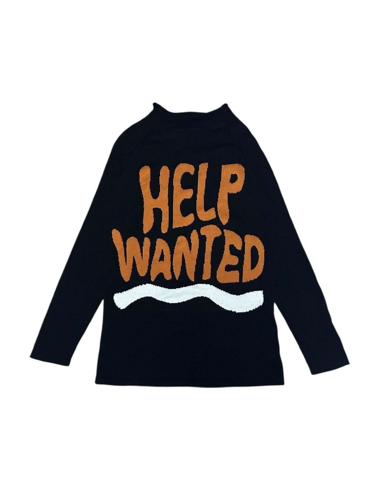 Jeremy Scott S/S 11 Runway Help Wanted Sweater Size S / US 4 / IT 40 - 1 Thumbnail