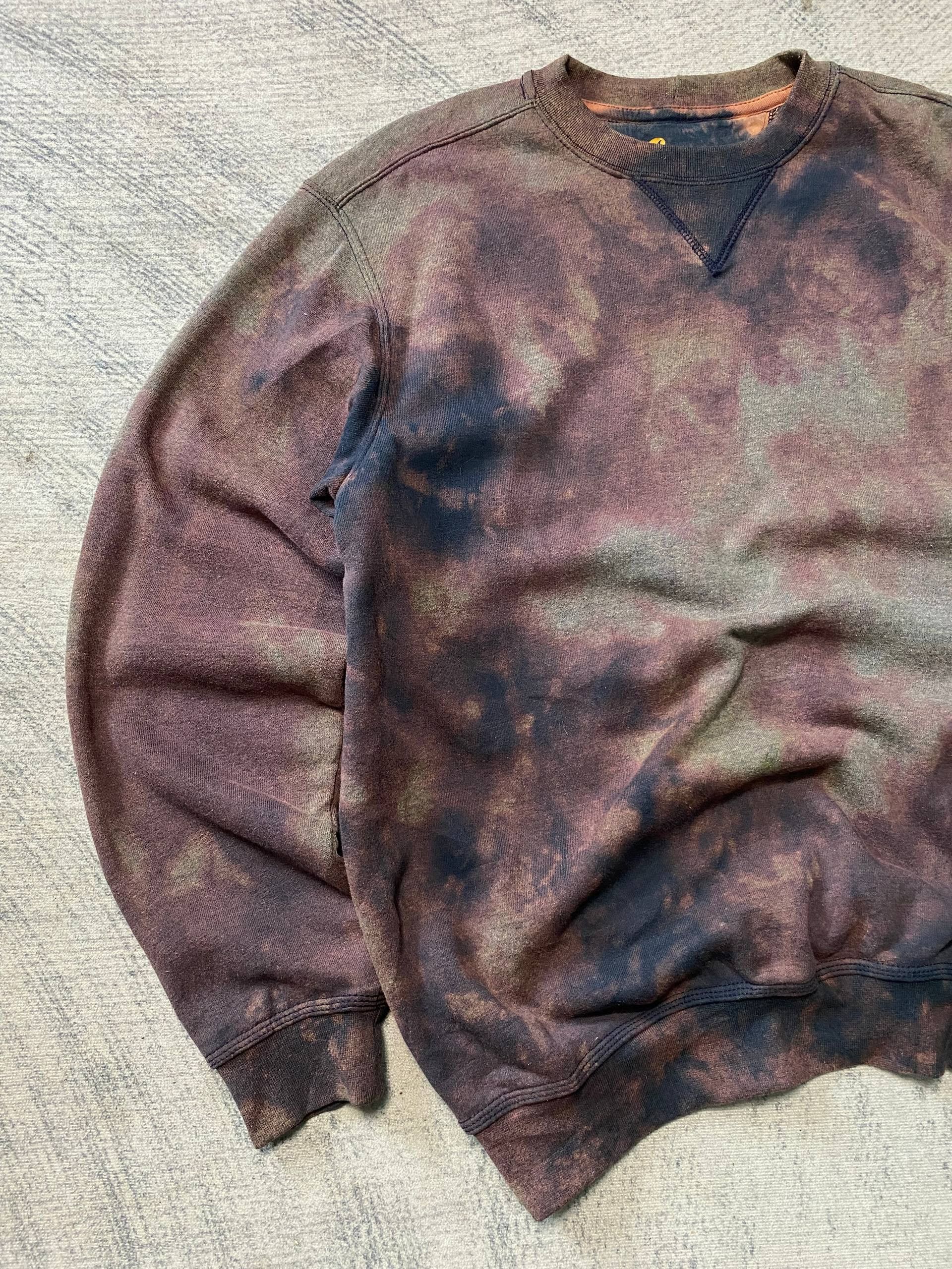 Carhartt Sick!! Carhartt Bleach Dyed Crewneck Sweatshirt Size US M / EU 48-50 / 2 - 4 Thumbnail