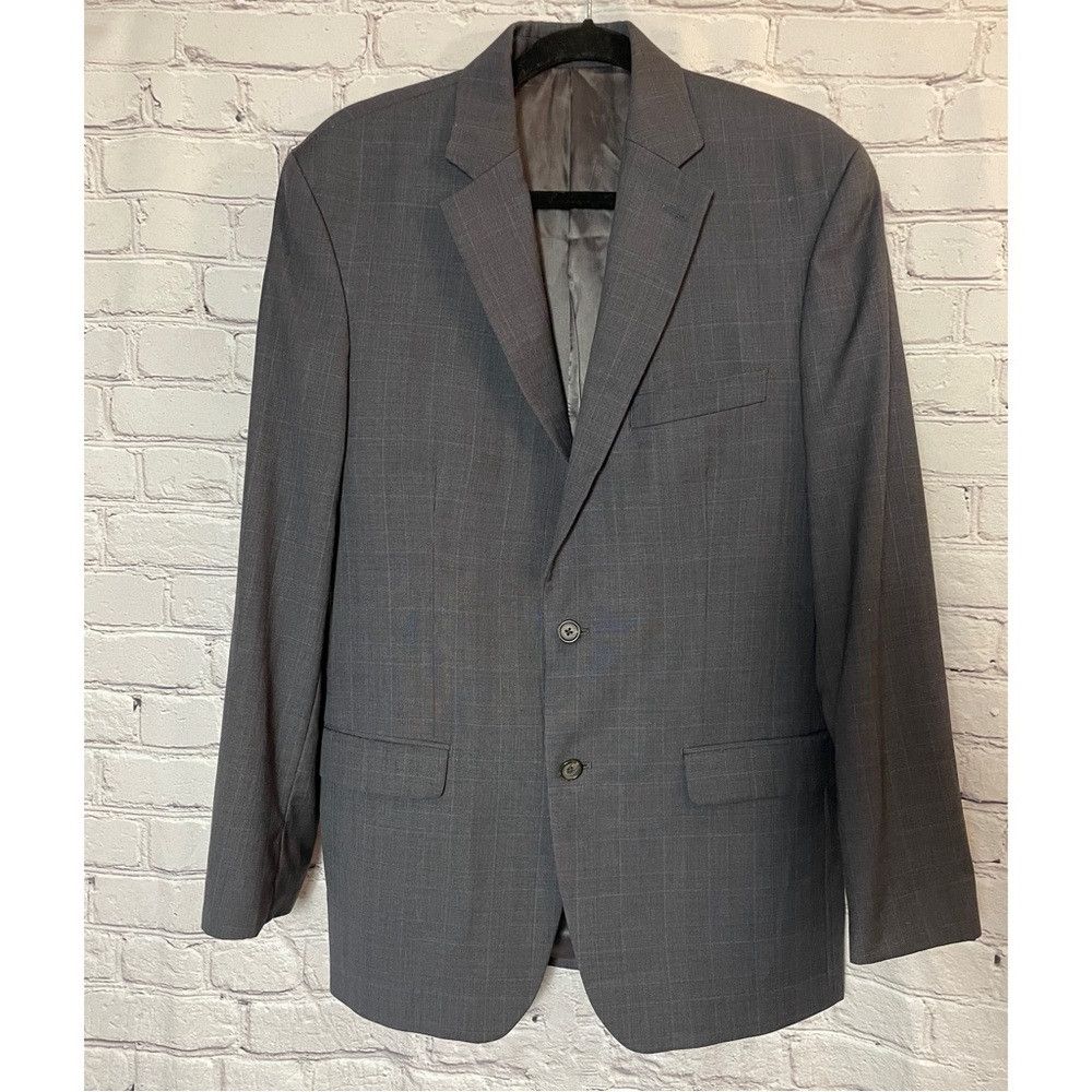 Ralph Lauren Ralph Lauren Vintage Wool Dark Grey Suit Jacket Size 40R Size 40R - 1 Thumbnail