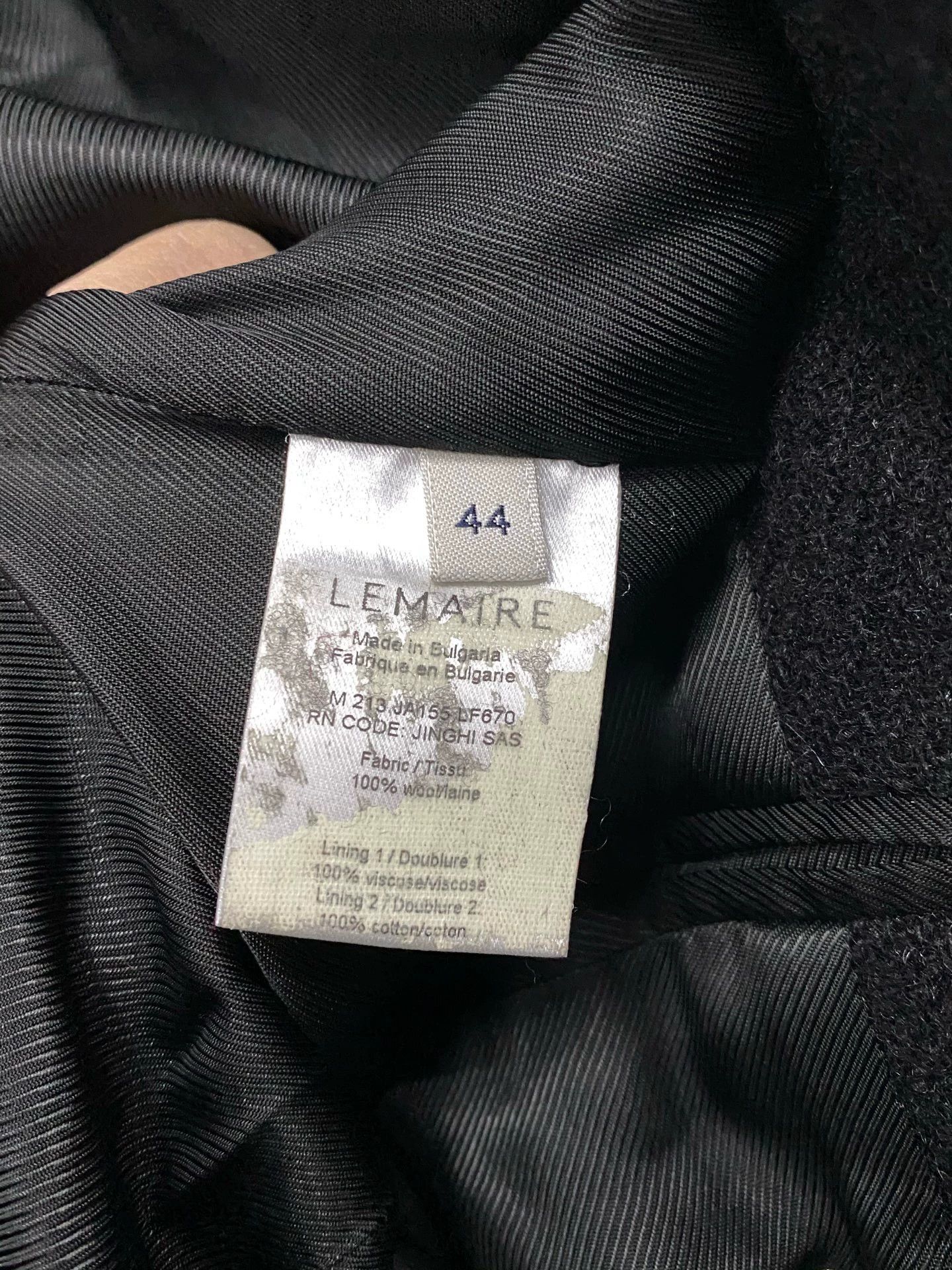 Lemaire Lemaire wool suit, size 44 Size 44R - 5 Thumbnail