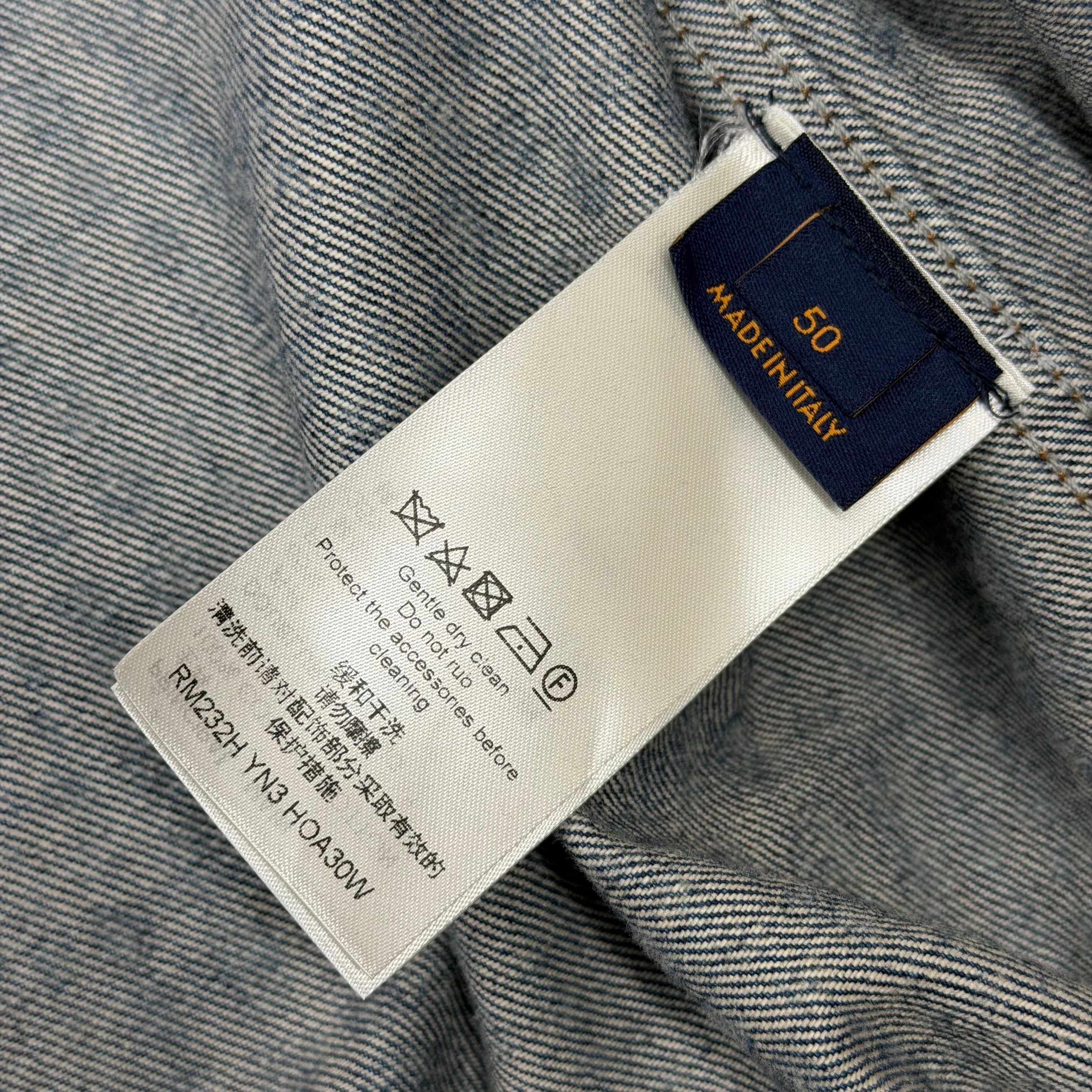 Louis Vuitton Louis Vuitton x Yayoi Kasuma All-Over Denim Blouson 50 (L) Size US L / EU 52-54 / 3 - 7 Thumbnail