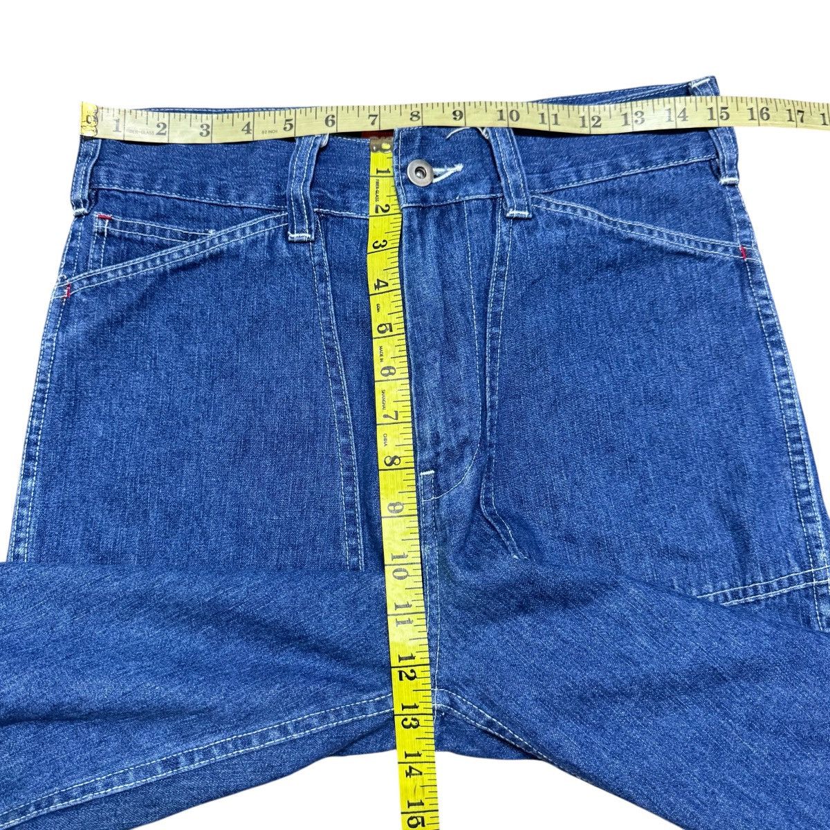 Japanese Brand DIRTLOW JAPAN US Army Denim Pants Size US 30 / EU 46 - 7 Thumbnail