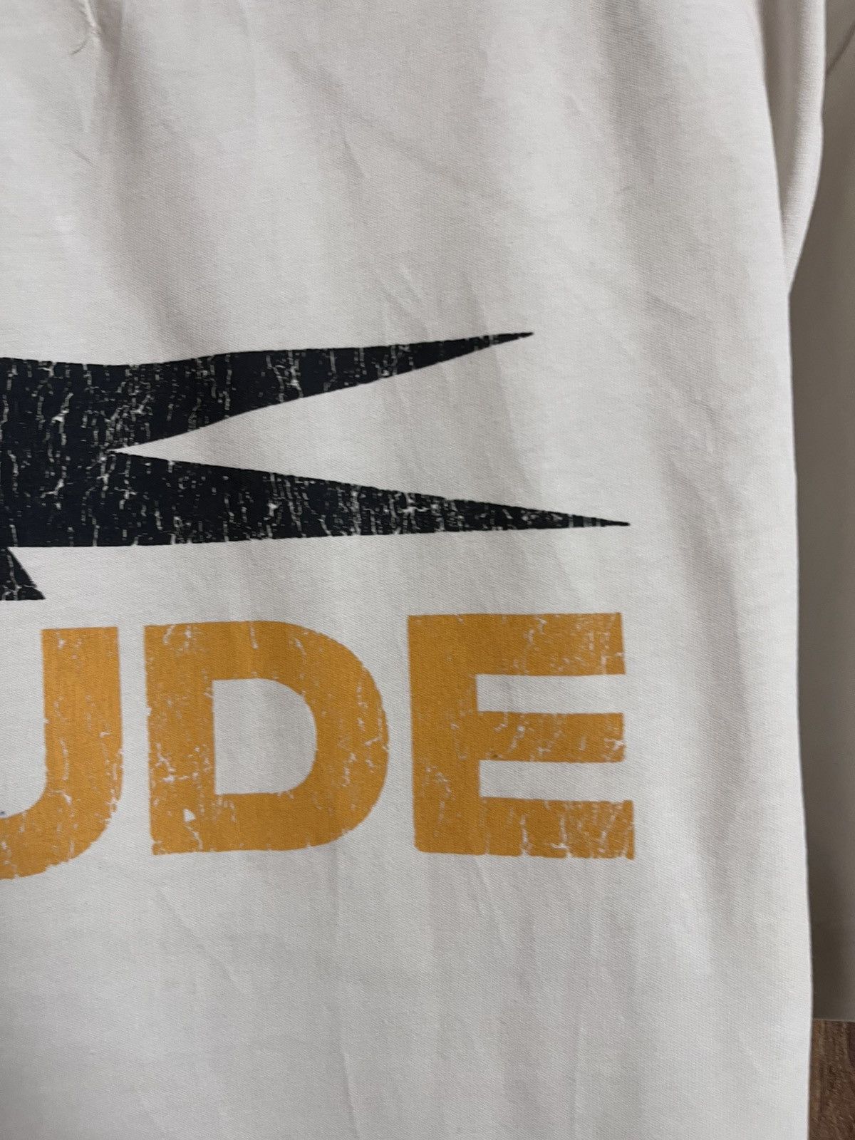 Rhude Vintage Rhude Tee Off-White Big Logo S Size US S / EU 44-46 / 1 - 7 Thumbnail